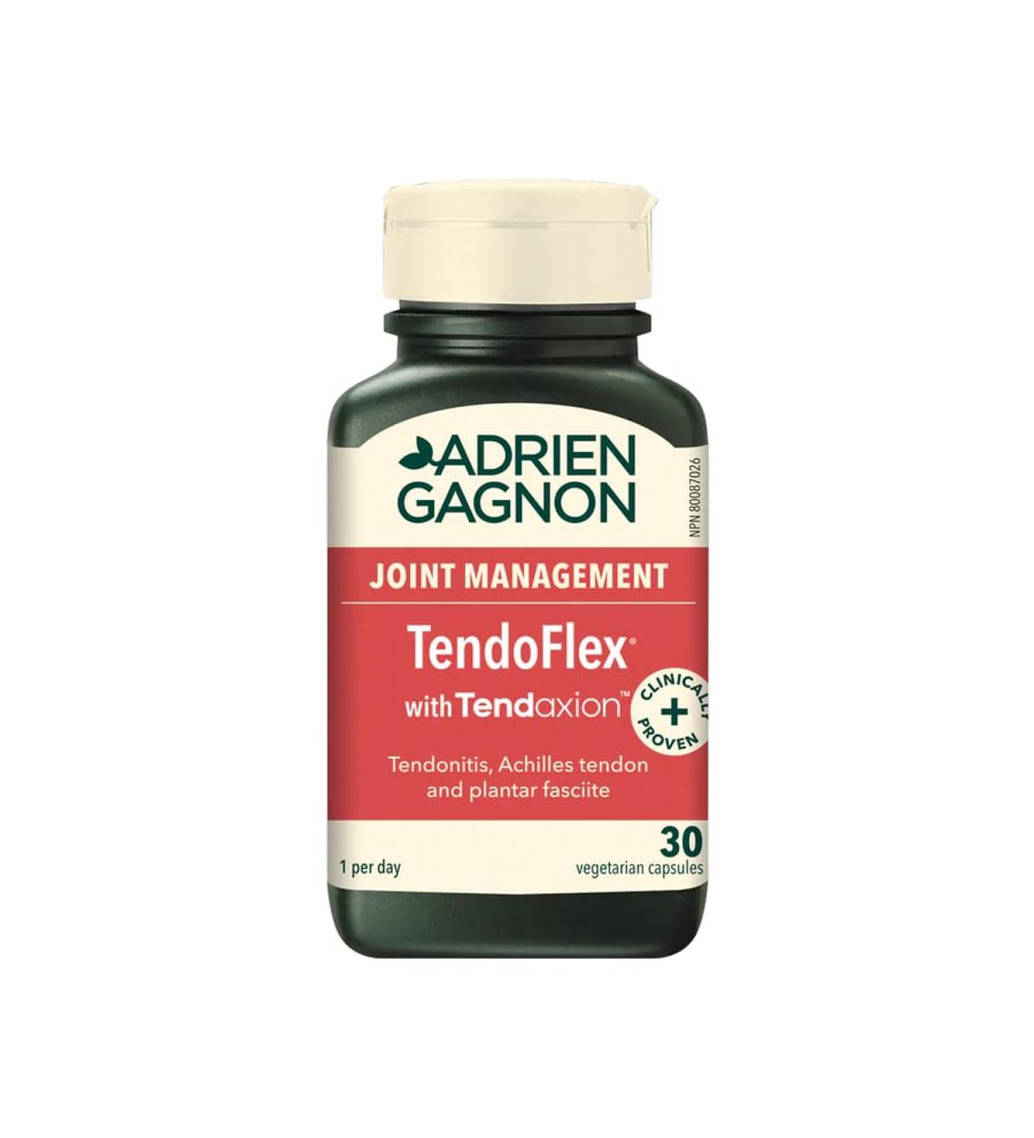 Adrien Gagnon - TendoFlex for Tendons Pain Relief 30 Veggie Capsules - Buy Online on GoSupps.com