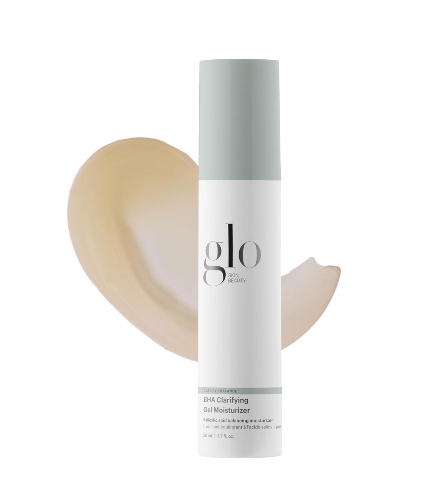 Glo Skin Beauty BHA Clarifying Gel Moisturizer Oil Free Salicylic Acid Face Moisturizer for Acne-Prone & Oily Skin Reduces Pores & Balances Complexion - Buy Online on GoSupps.com