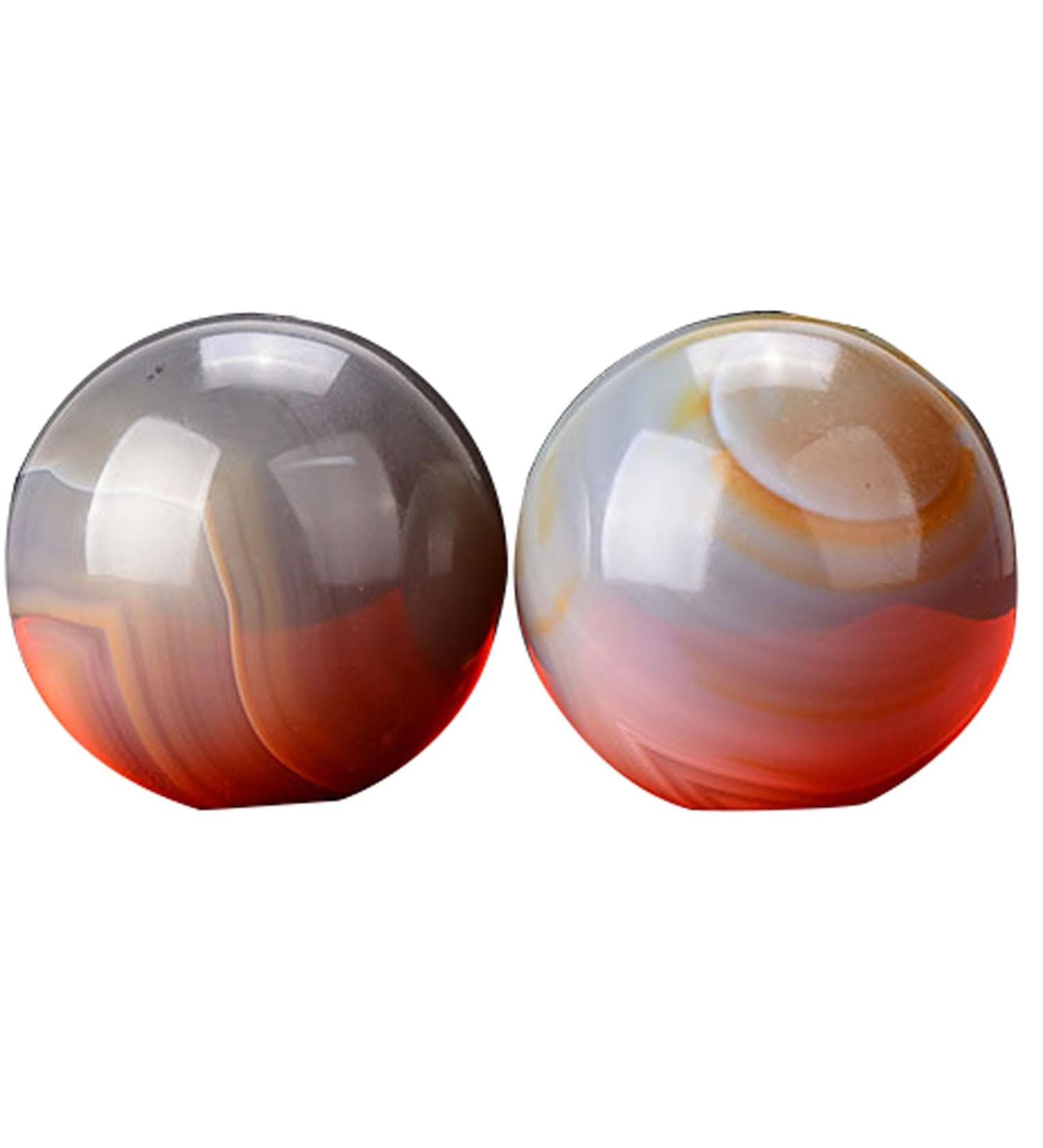 Unbit Magnetic Colorful Stress Ball - Crystal Healing Hand Therapy Relaxation & Finger Strengthening - Single Ball (Color: B) - Buy Online on GoSupps.com