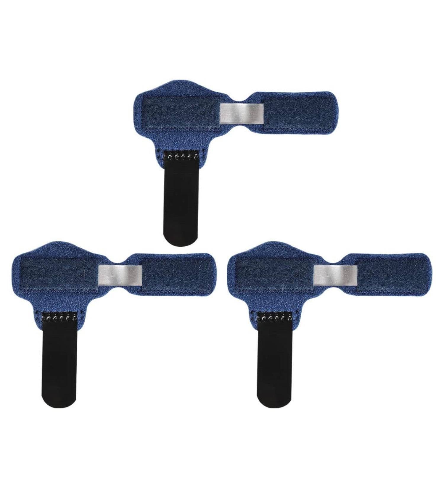 Healifty 3Pcs Sprained Toe Splint & Straightener Wrap - Blue 11.5X2.5CM - Buy Online on GoSupps.com