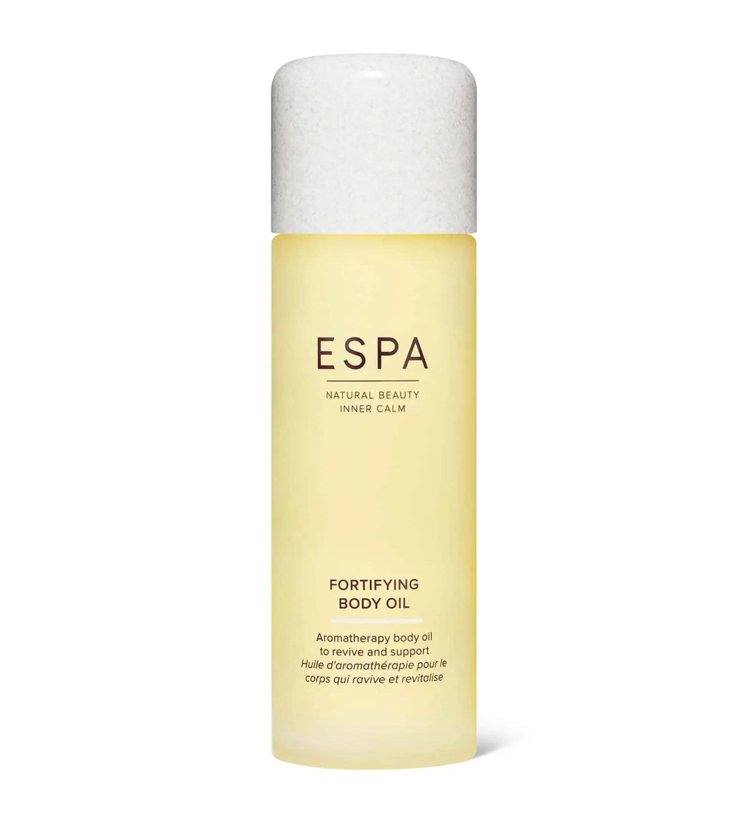 ESPA | Fortifying Bath & Body Oil | 100ml | Eucalyptus & Tea Tree | Ashwaghanda & Magnesium