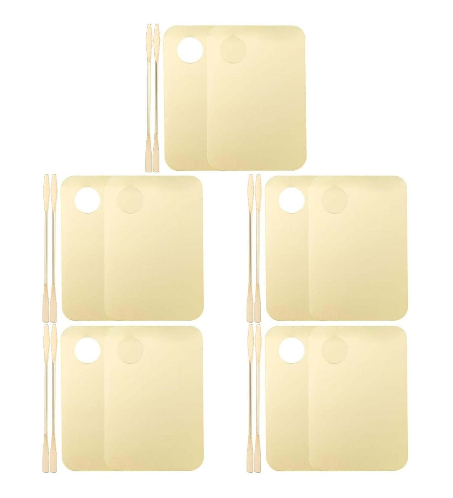 FRCOLOR 10 Sets Color Palette - Makeup Artist Tools for Acrylic & Nail Art | Korean Spatula & Mixing Plate - Buy Online on GoSupps.com