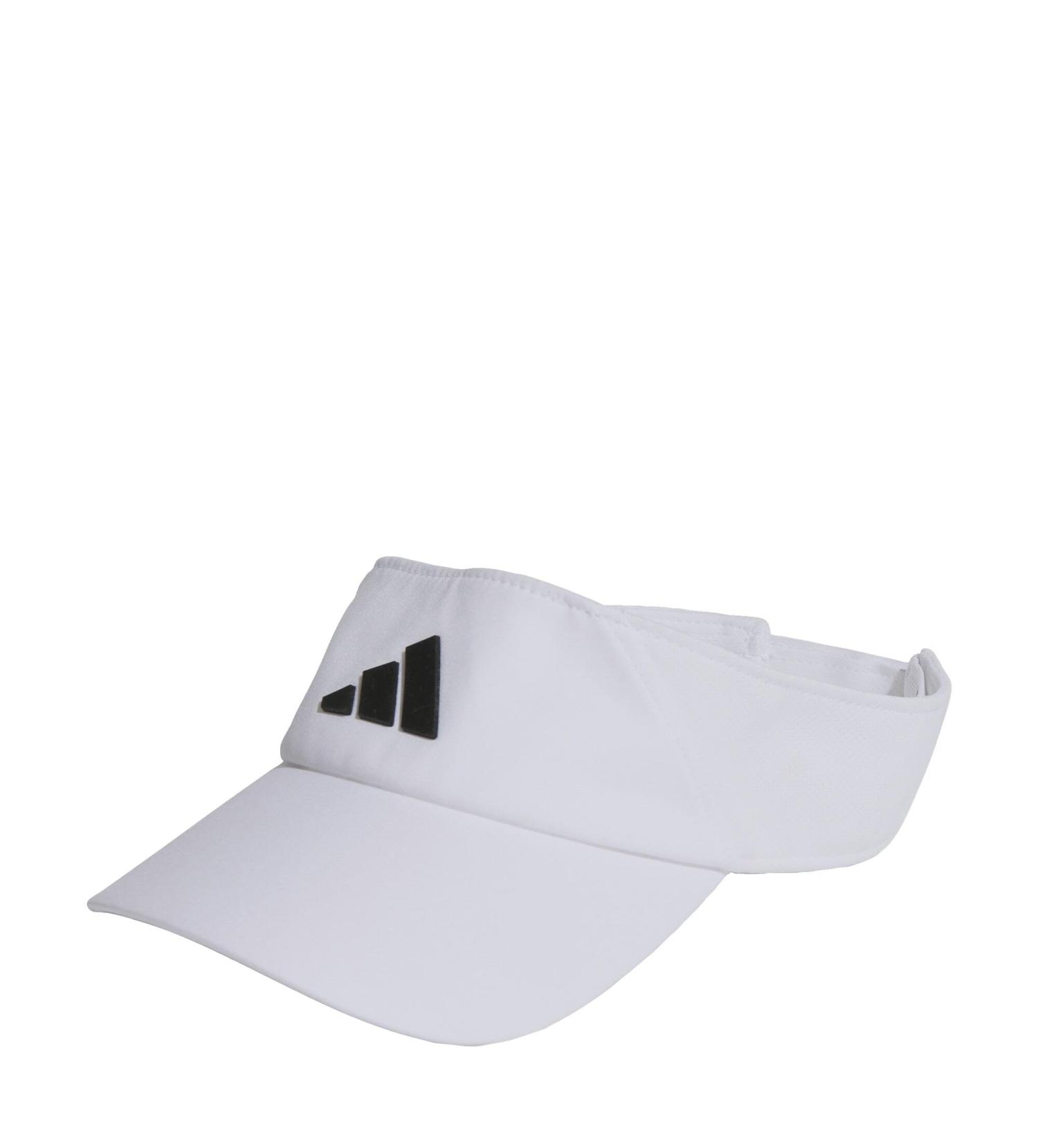 Buy adidas Aeroready Visor Hat - One Size (Large 60 cm) in White/Black | International Shipping Available - Buy Online on GoSupps.com