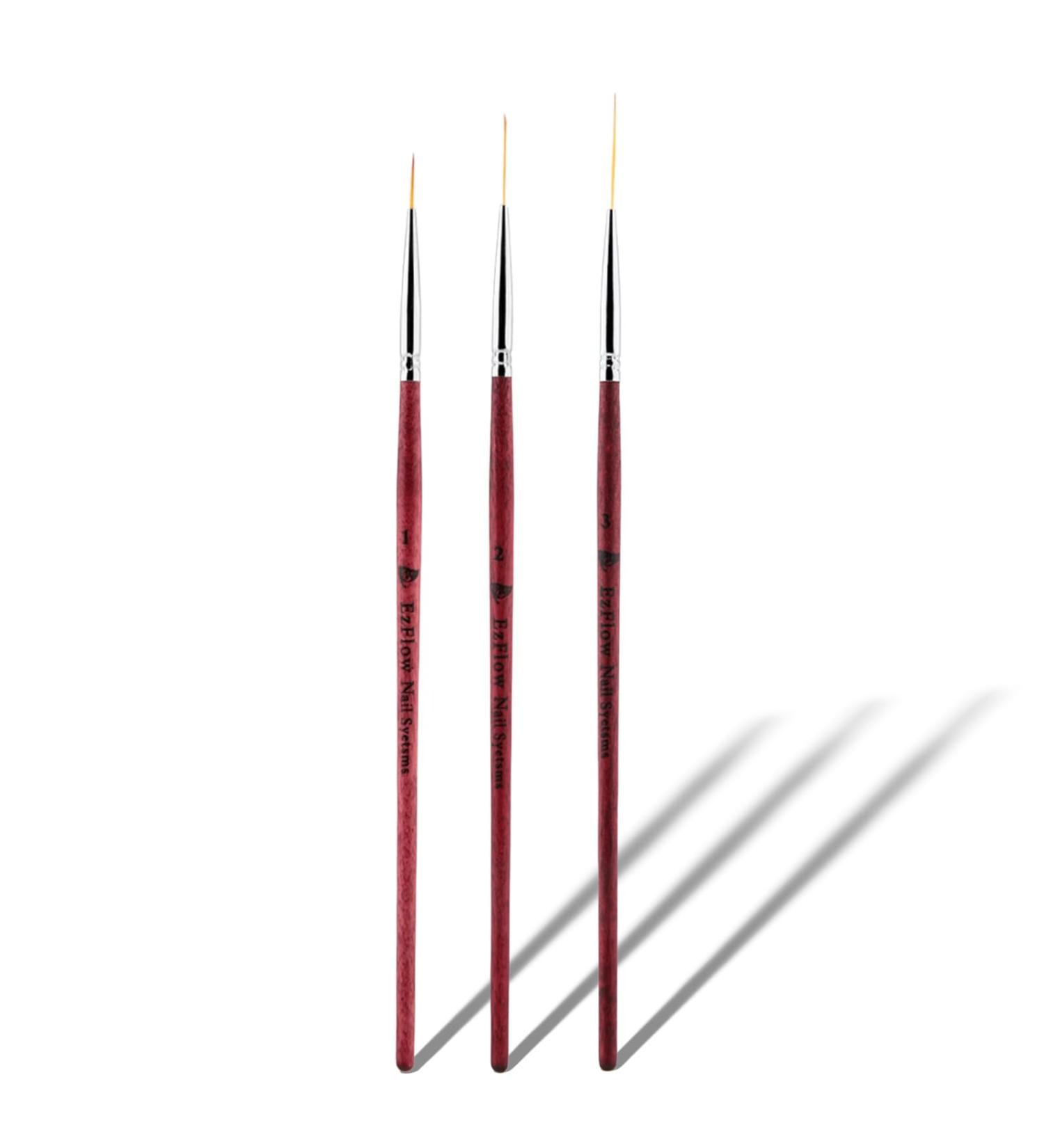 Professional Nail Brush Set - Art Drawing Pen & Manicure Tools for Natural Acrylic & Gel Nails - Ideal for Nail Art - Buy Online on GoSupps.com