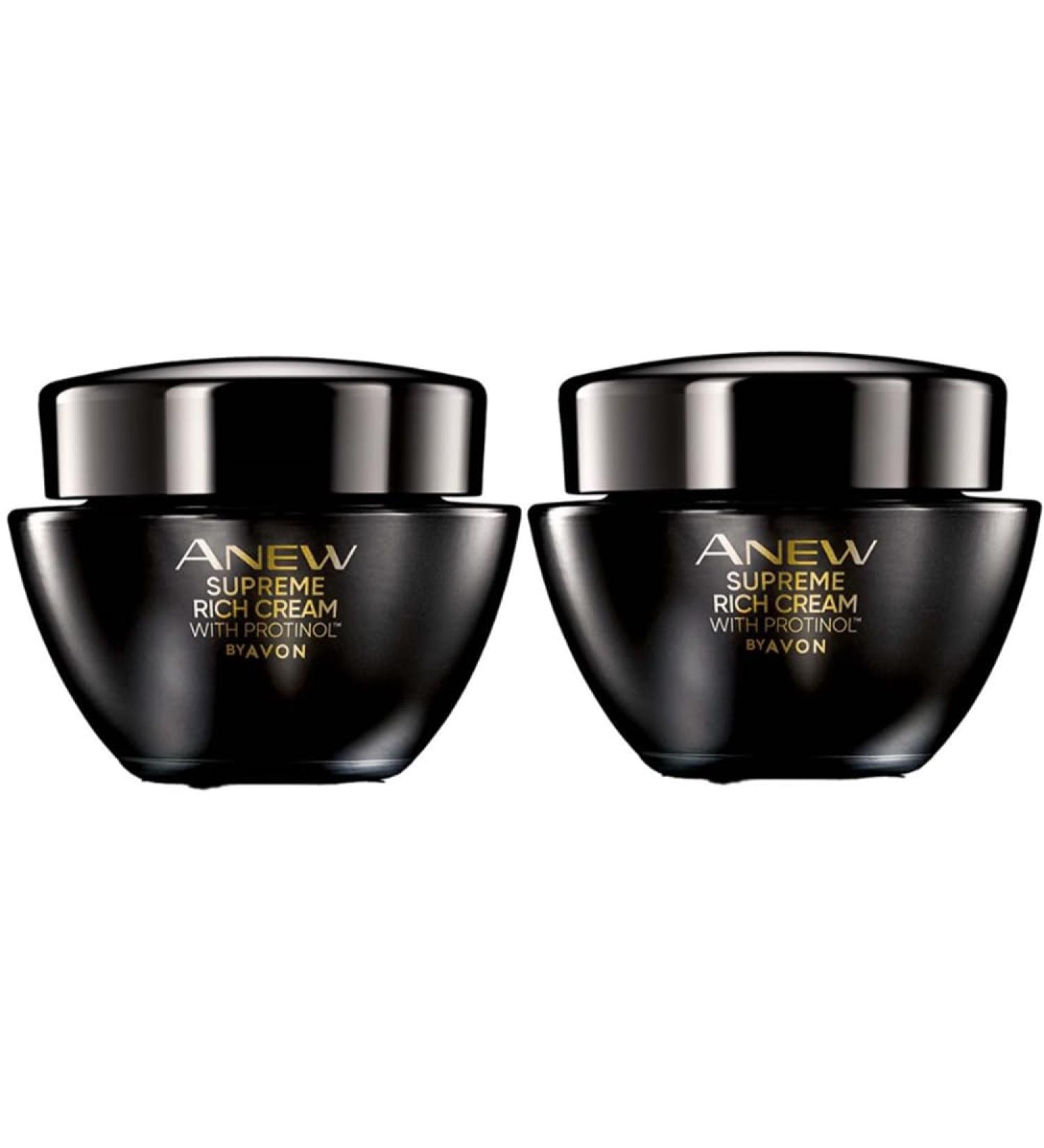 2 Jars of Anew Supreme Rich Day and Night Facial Cream with Protinol - 50ml - Buy Online on GoSupps.com