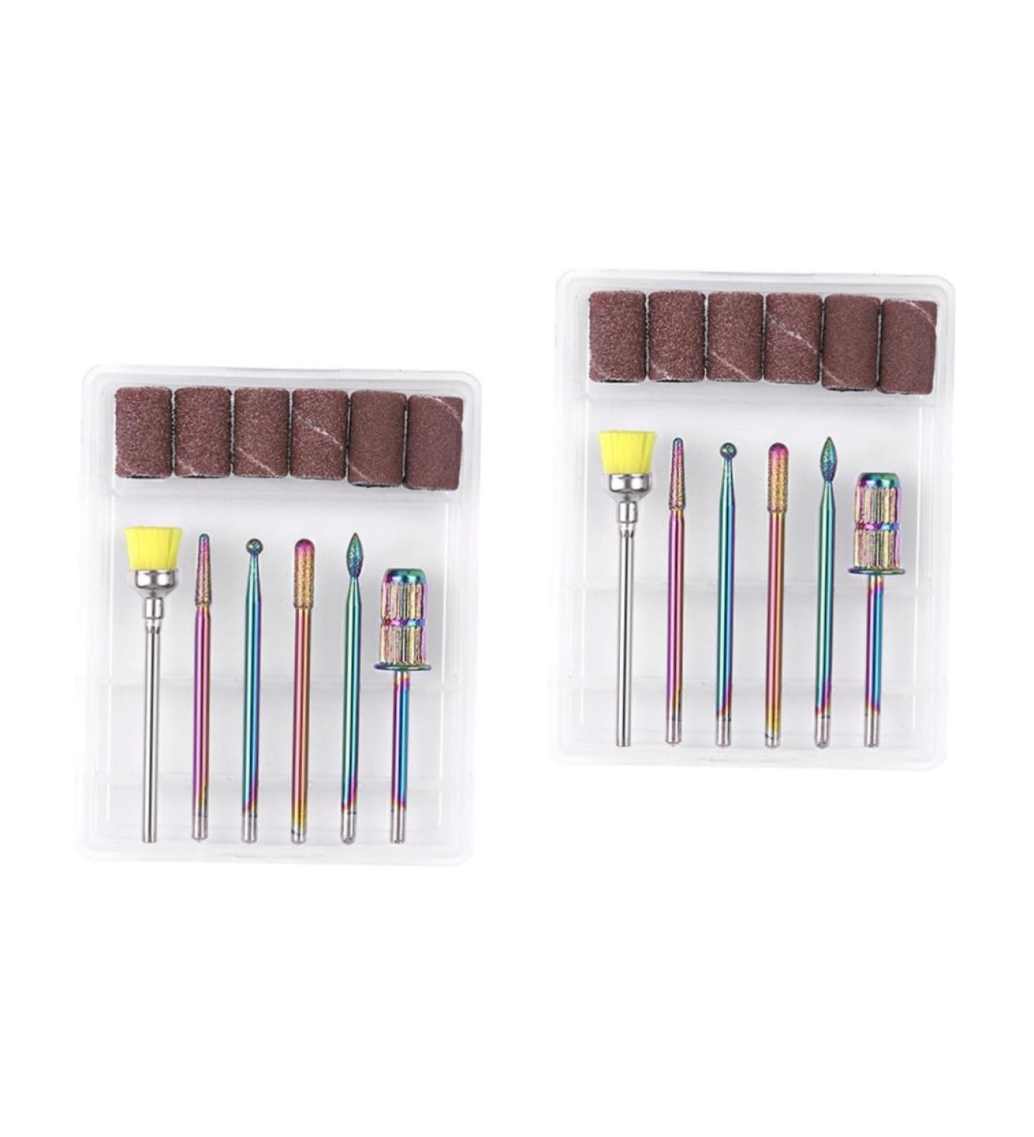 SUPVOX 2 Sets Nail Polisher Kit De Manicura Nail Manicure Tools Cuticle Drill Bit Nail Polishing Drill Bit Drill for Nails Professional Stainless Steel. Silicone. Quartz. Ceramics - Buy Online on GoSupps.com