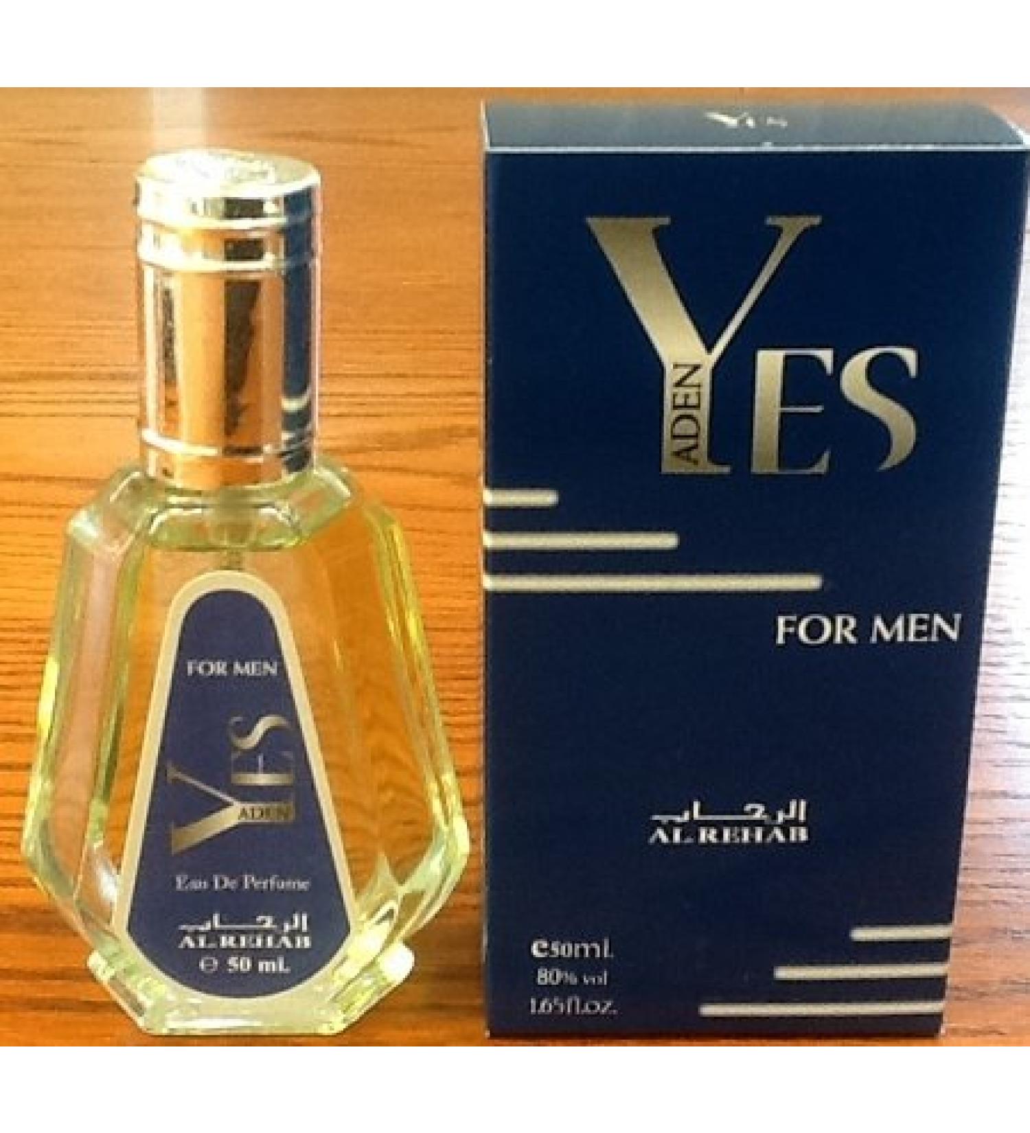 Yes for Men - Eau De Perfume Natural Spray - 50 ml (1.65 fl. oz) by Al-Rehab- 2 pack
