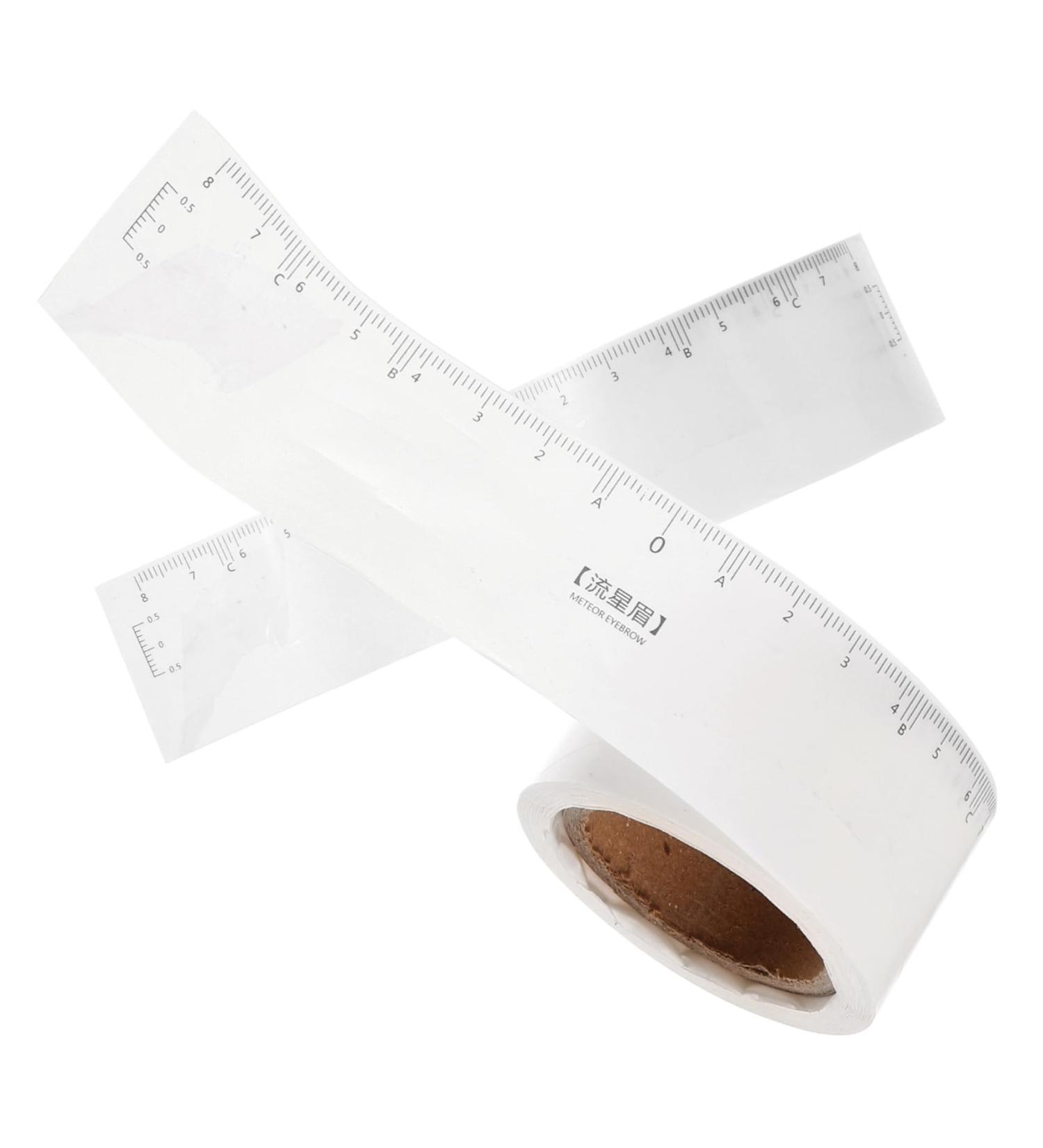 DOITOOL Brow Ruler Sticker 1 Roll Stickers Adhesive Eyebrow Sharper Brow Mapping Drawing Eyebrow Line Labeling Make up - Buy Online on GoSupps.com