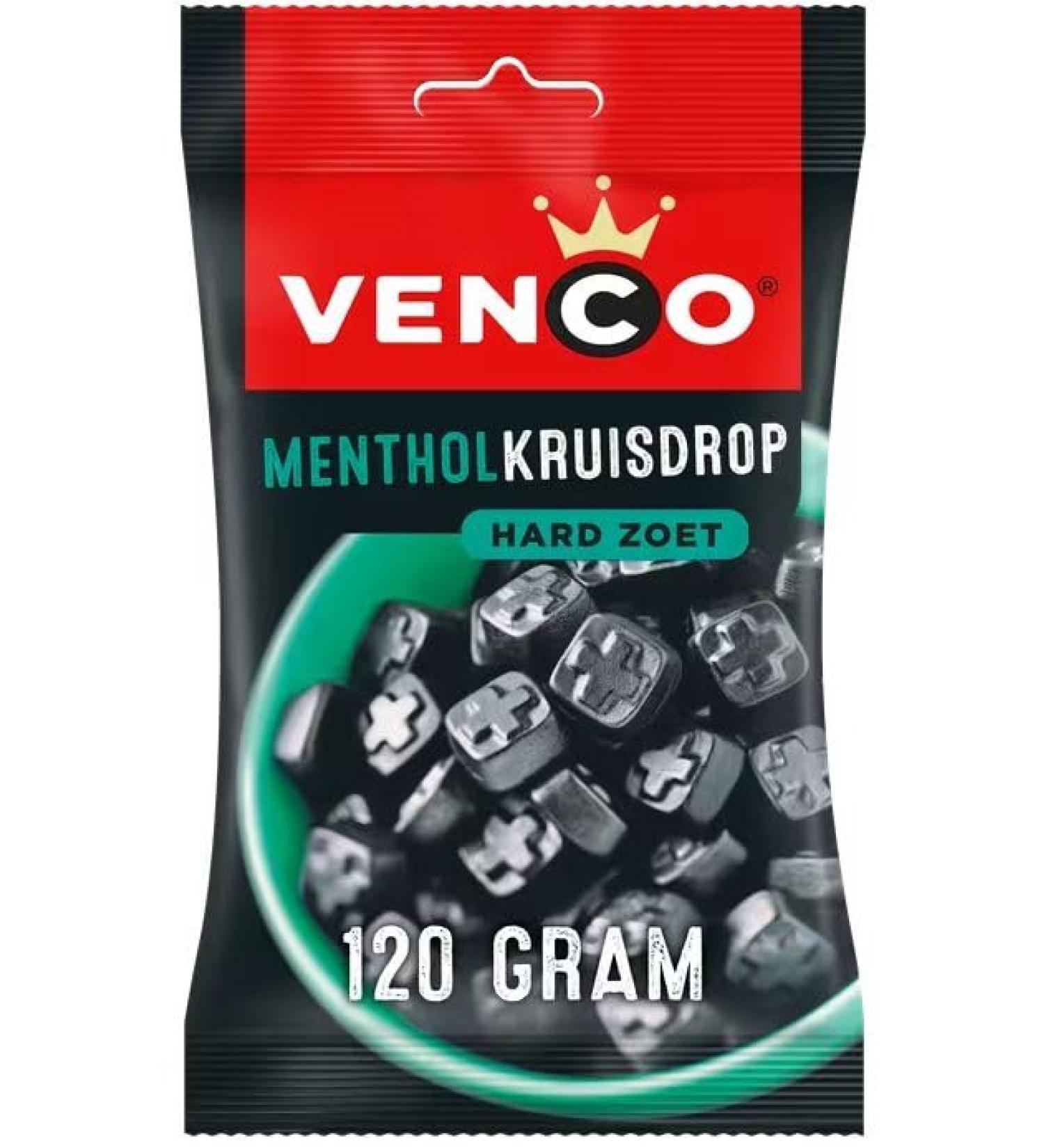 Venco - Mentholated licorice (12 units of 120g) - Buy Online on GoSupps.com