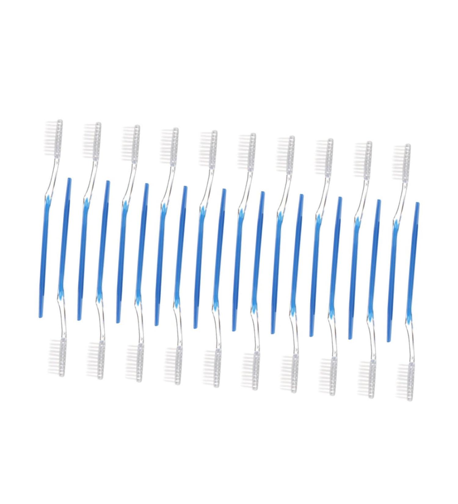 Shop Gatuida 50 Pack Disposable Travel Toothbrushes - Soft Portable Hotel-Friendly Dental Supplies - Buy Online on GoSupps.com