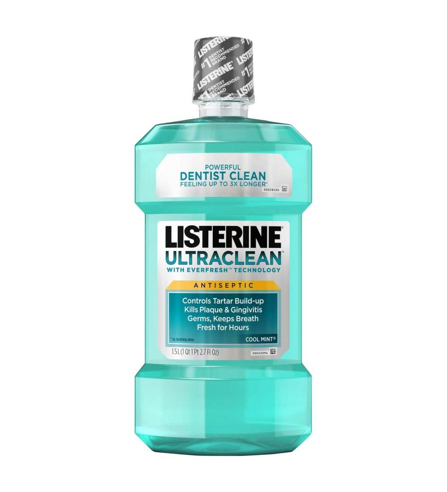 Listerine LISTERINE M/W ULTRACLEAN MINT 1 5 LTR