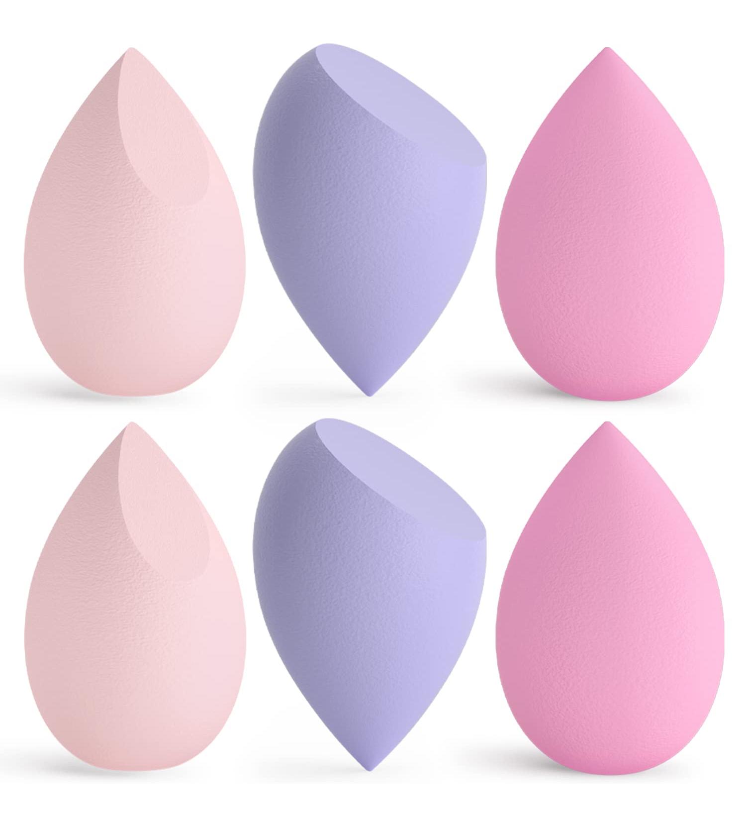 10 PCS Washable Non Latex Makeup Sponge Beauty Blenders - For Liquid, Cream, and Powder - Gift for Women - Buy Online on GoSupps.com