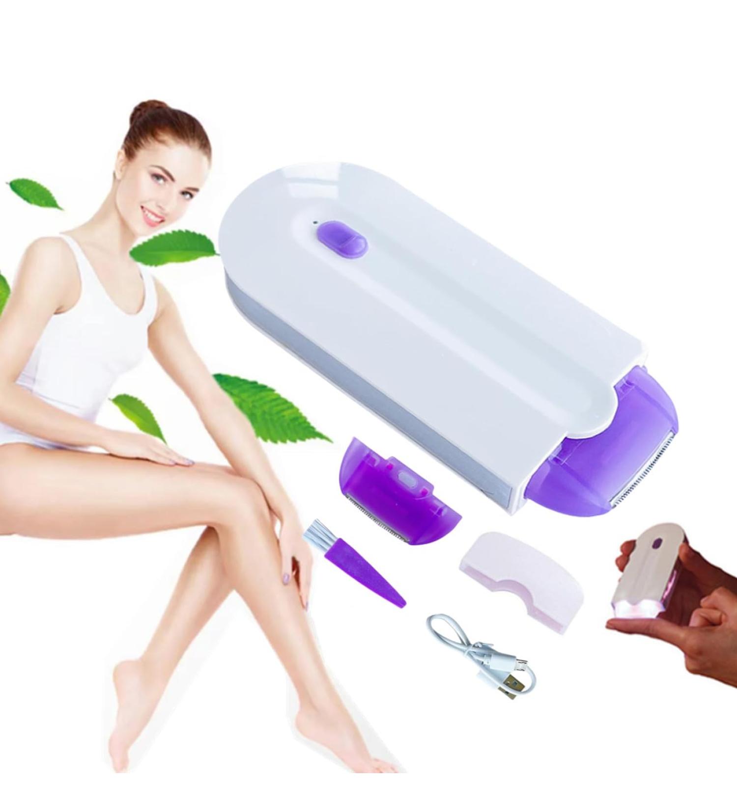 Silky Smooth Hair Eraser Painless Hair Removal Epilator Smooth Touch Hair Remover Painless Hair Removal for Women Electric Hair Remover USB Charging Apply to Any Part of The Body - Buy Online on GoSupps.com