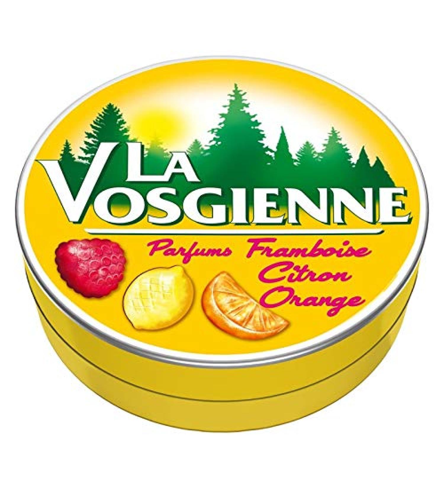 La Vosgienne Pack of 4 Raspberry Lemon Orange 125 g - Buy Online on GoSupps.com