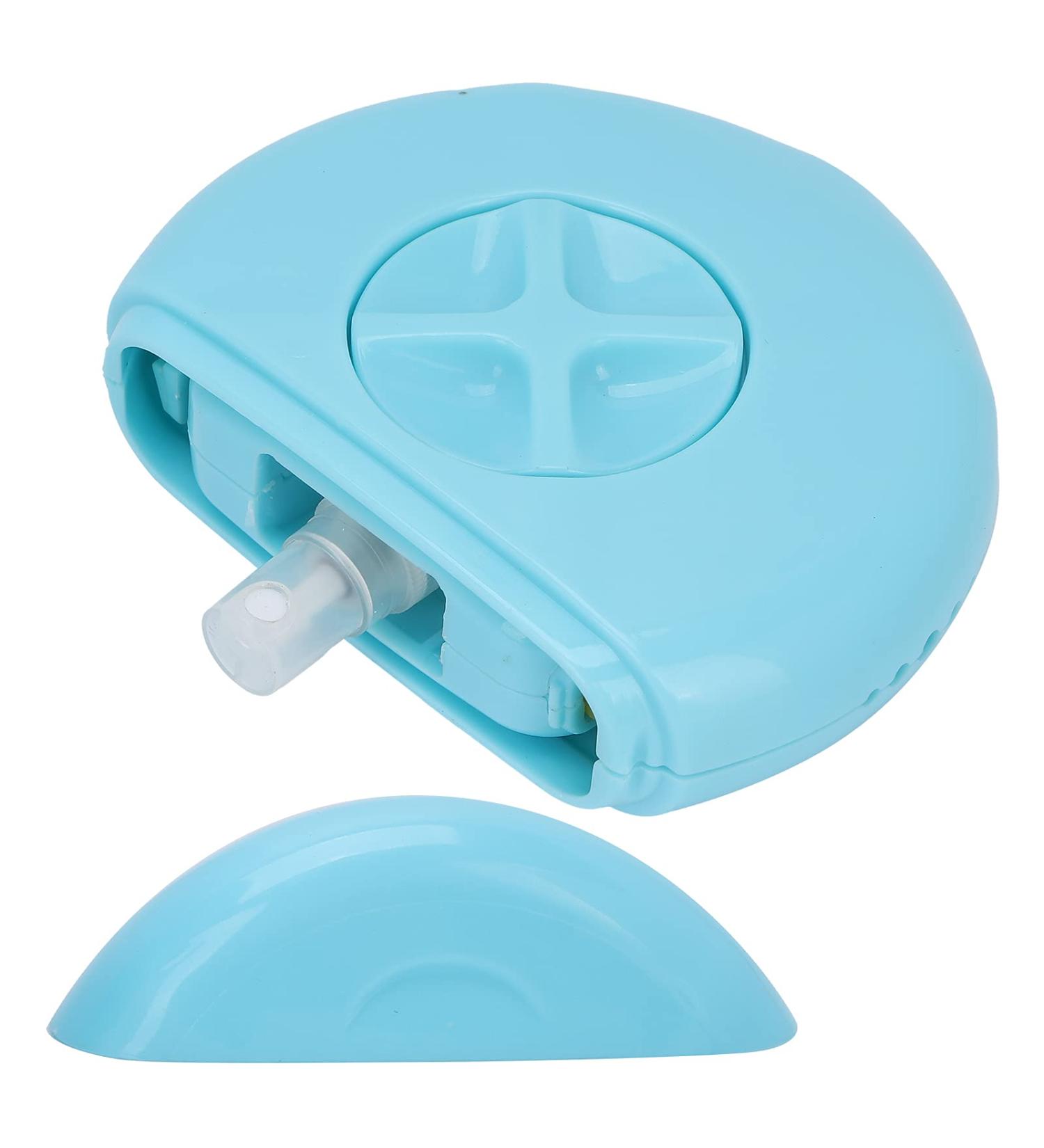 Ladies Portable Manual Hair Shaver - Ideal for Travel & Handbags (Blue) | International Shipping Available - Buy Online on GoSupps.com