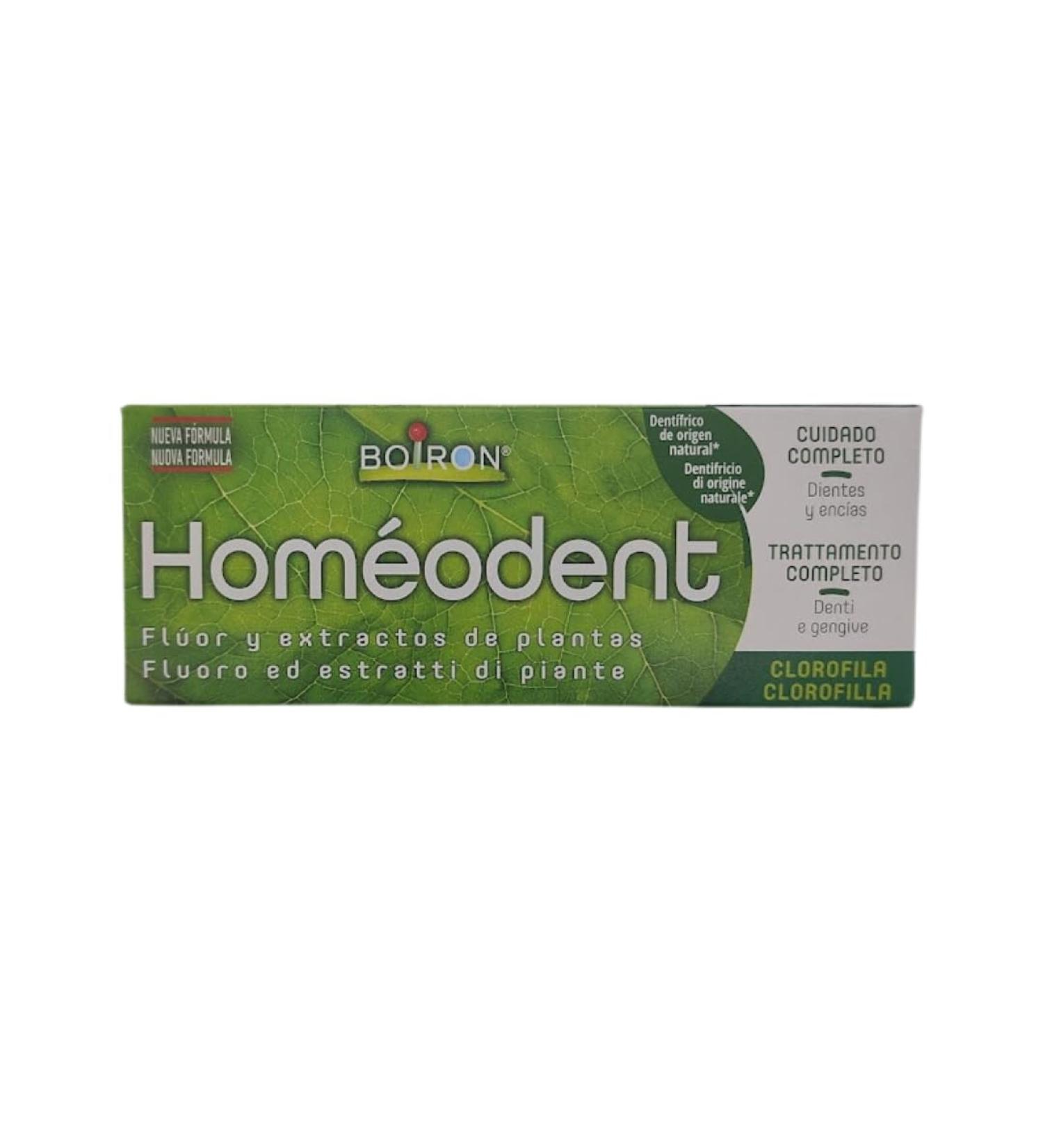  HOMEODENT Boiron Homeodent Toothpaste Chlorophyll New Formula 75 ml - Buy Online on GoSupps.com