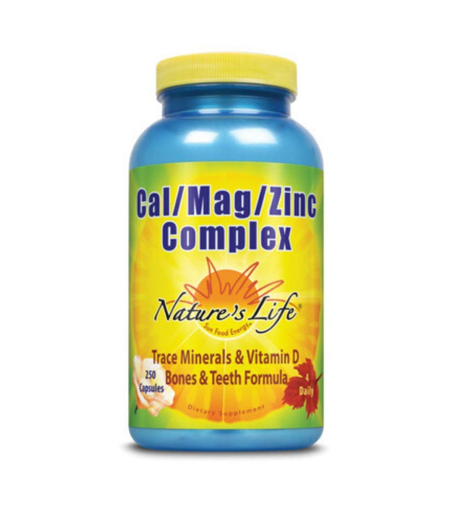 Nature's Life Cal/Mag/Zinc Complex | 250 ct