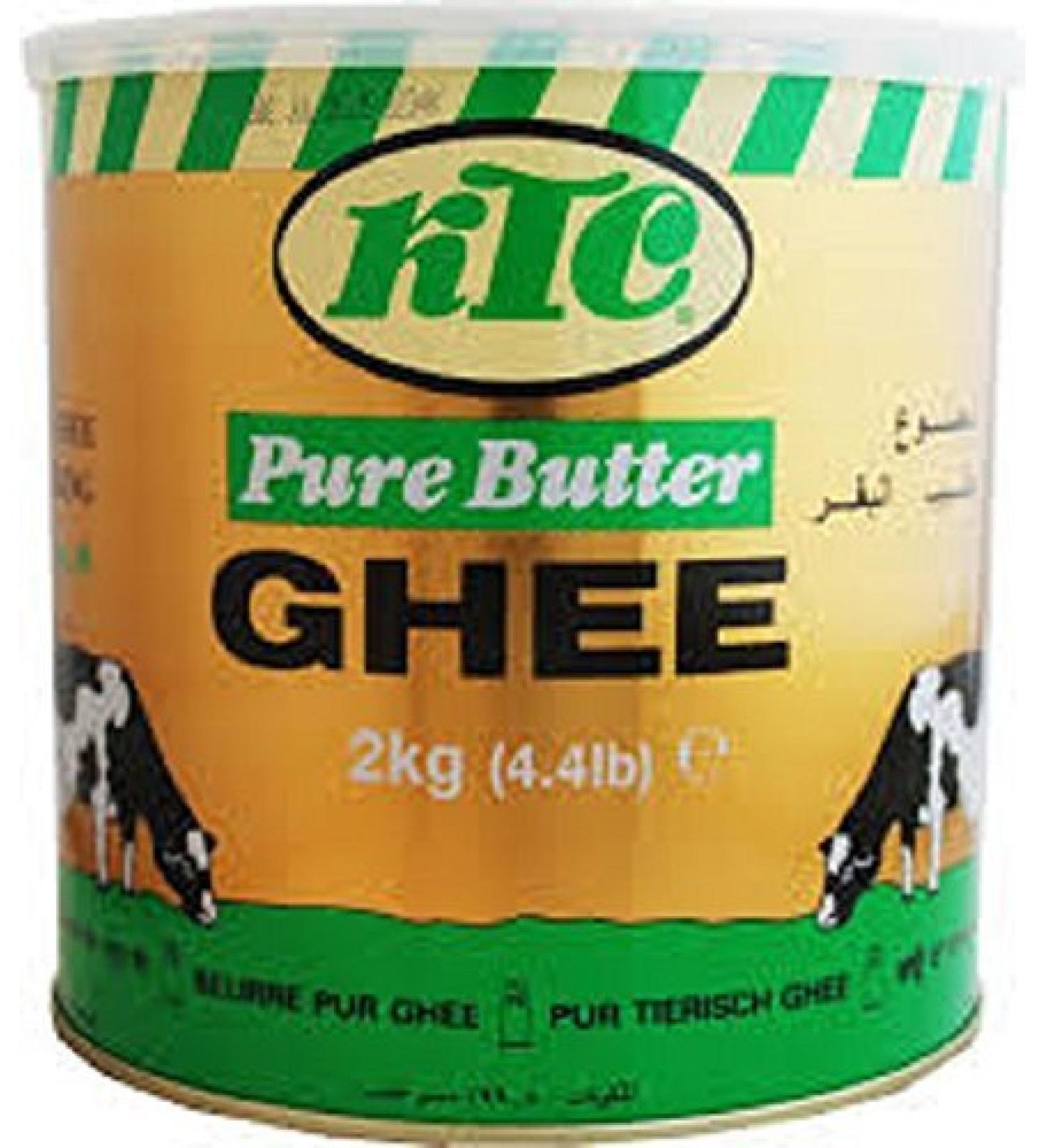 100% Pure KTC Butter Ghee 2Kg Edible & Cooking Aids