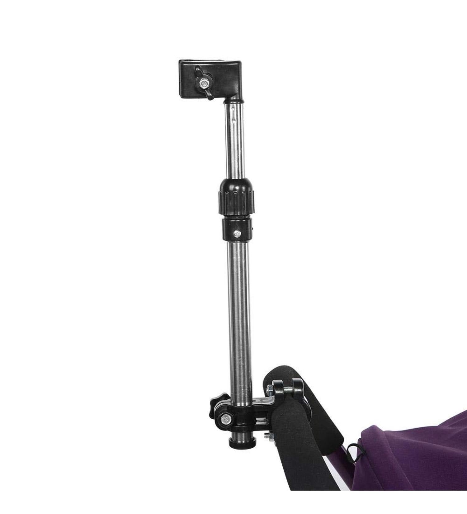 Stainless Steel Adjustable Umbrella Stand for Wheelchairs, Bicycle Trolleys & Electric Cars - Buy Online on GoSupps.com