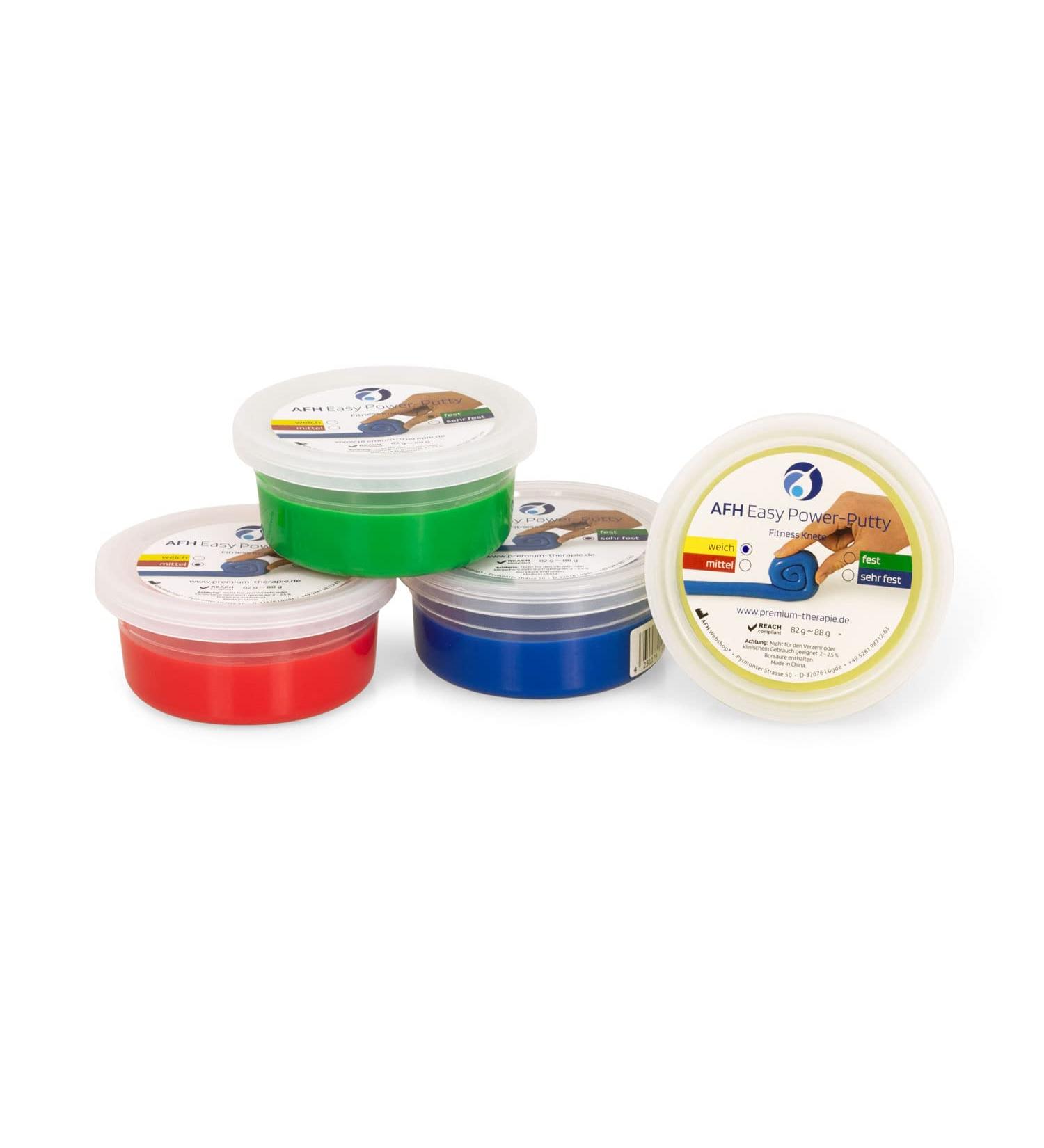 AFH Easy Power Putty | Set of 4 | approx. 85g