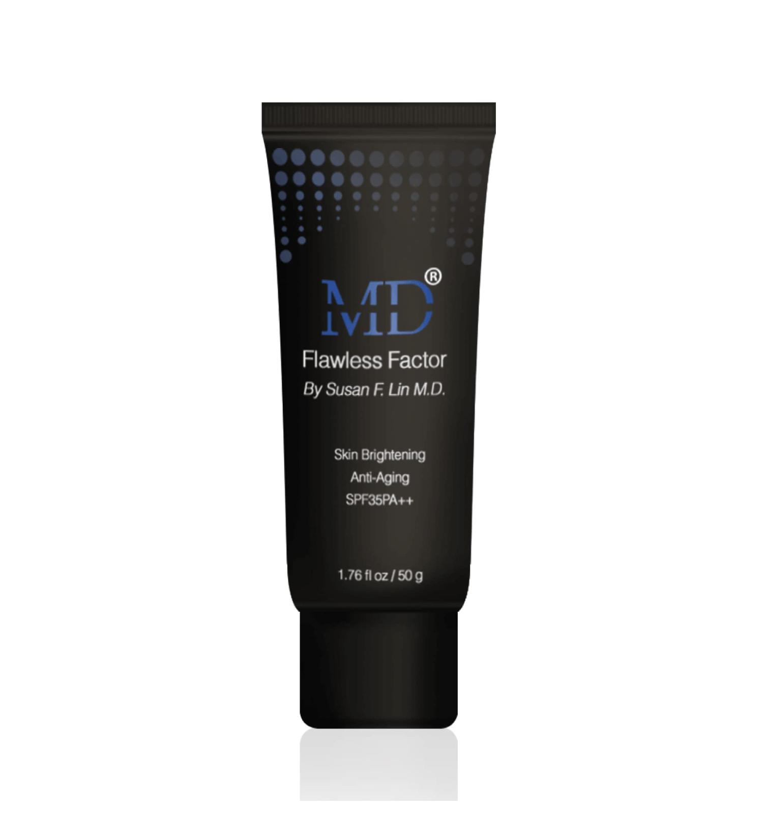 MD Flawless Factor BB Cream SPF 35 | Skin Brightening & Anti-Aging Tinted Moisturizer | 1.76 Fl Oz - Buy Online on GoSupps.com