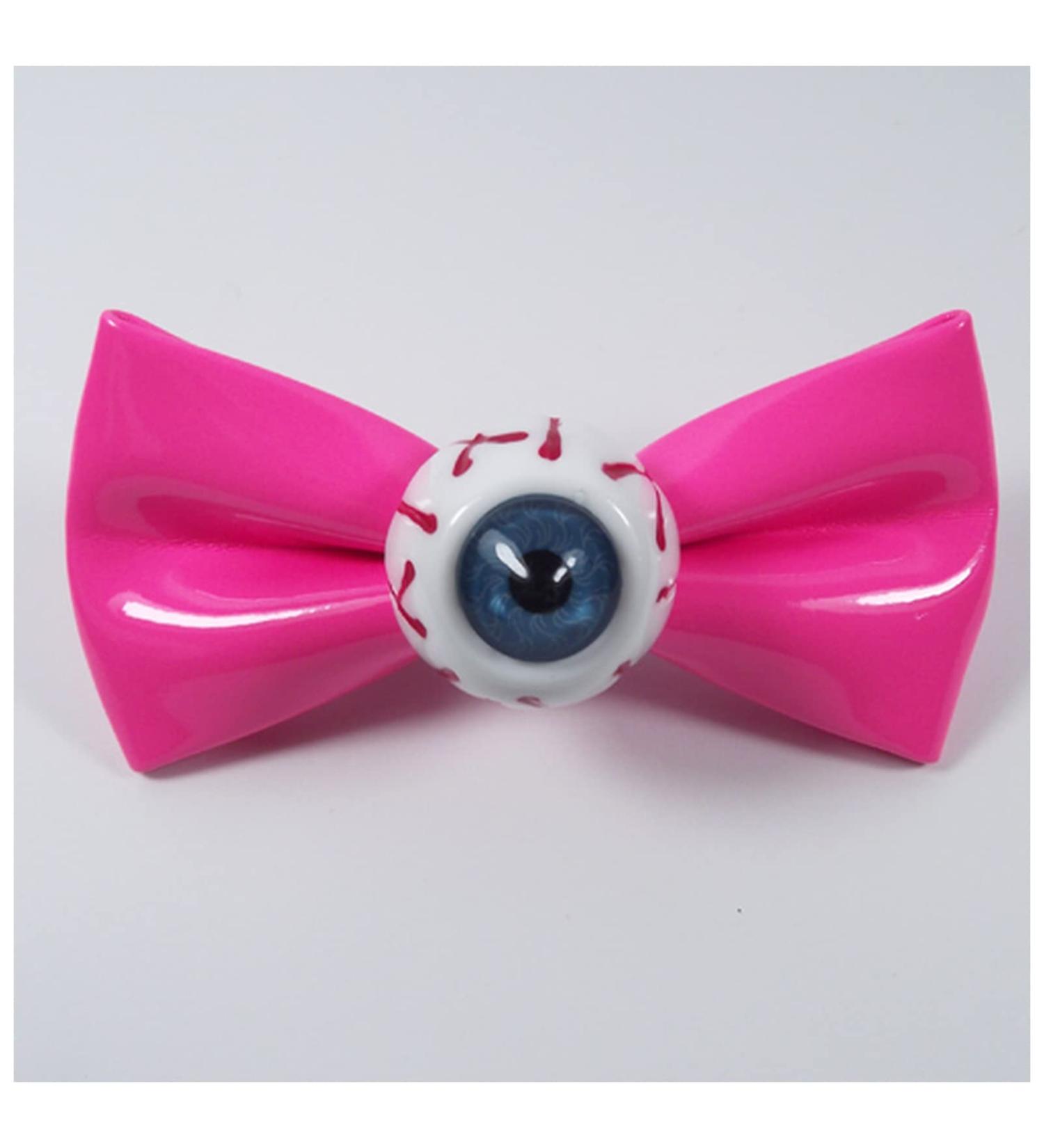 Hair Clips 2 pieces of punk eye hairpins bow hairpins Halloween hair accessories hairpins Blue Hair Clips (Size : Rose Red) - Buy Online on GoSupps.com