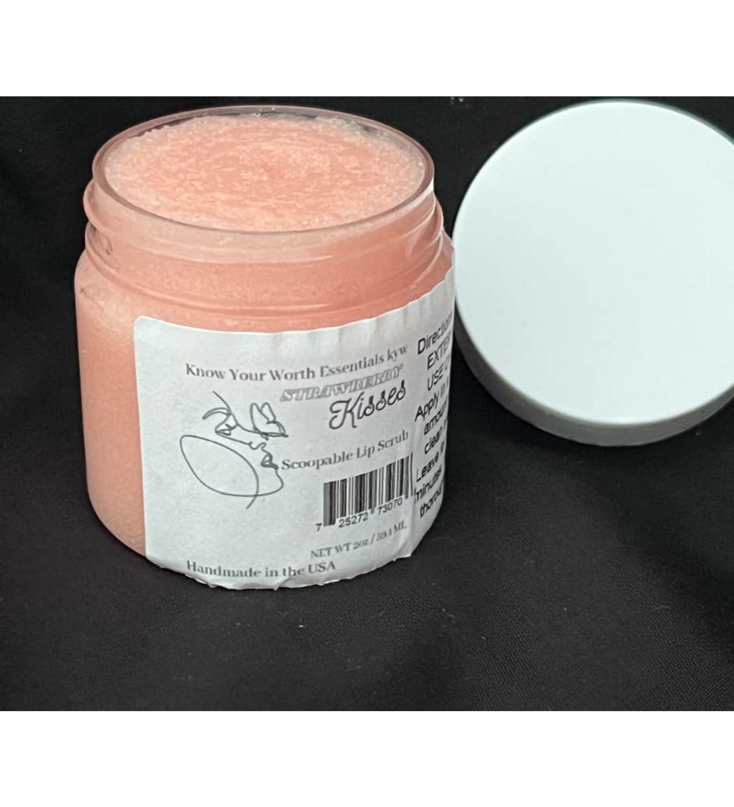 Scoopable Lip Scrub (Strawberry Kisses)