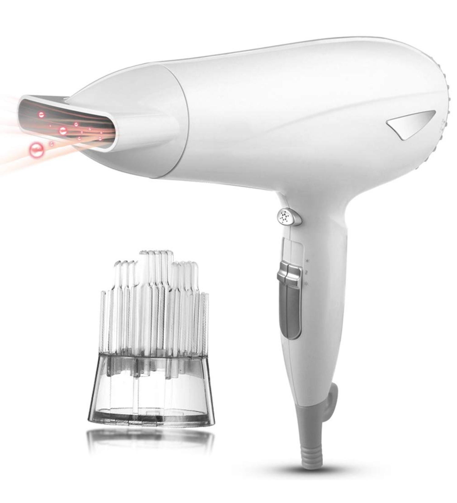 Ionic Hair Dryer 2200 Watt Professional Powerful Blow Dryer with 2 Speed and 3 Heat Powerful Negative Ionic Hairdryer AC Motor Drier Lightweight Fast Drying for Home and Salon Men and Women Small - Buy Online on GoSupps.com