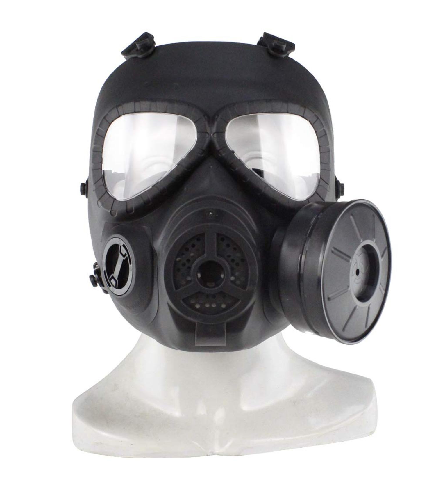 Huenco Tactical Dummy Gas Mask | Full Face Skull CS Mask for Paintball Cosplay & Halloween Protection - Buy Online on GoSupps.com
