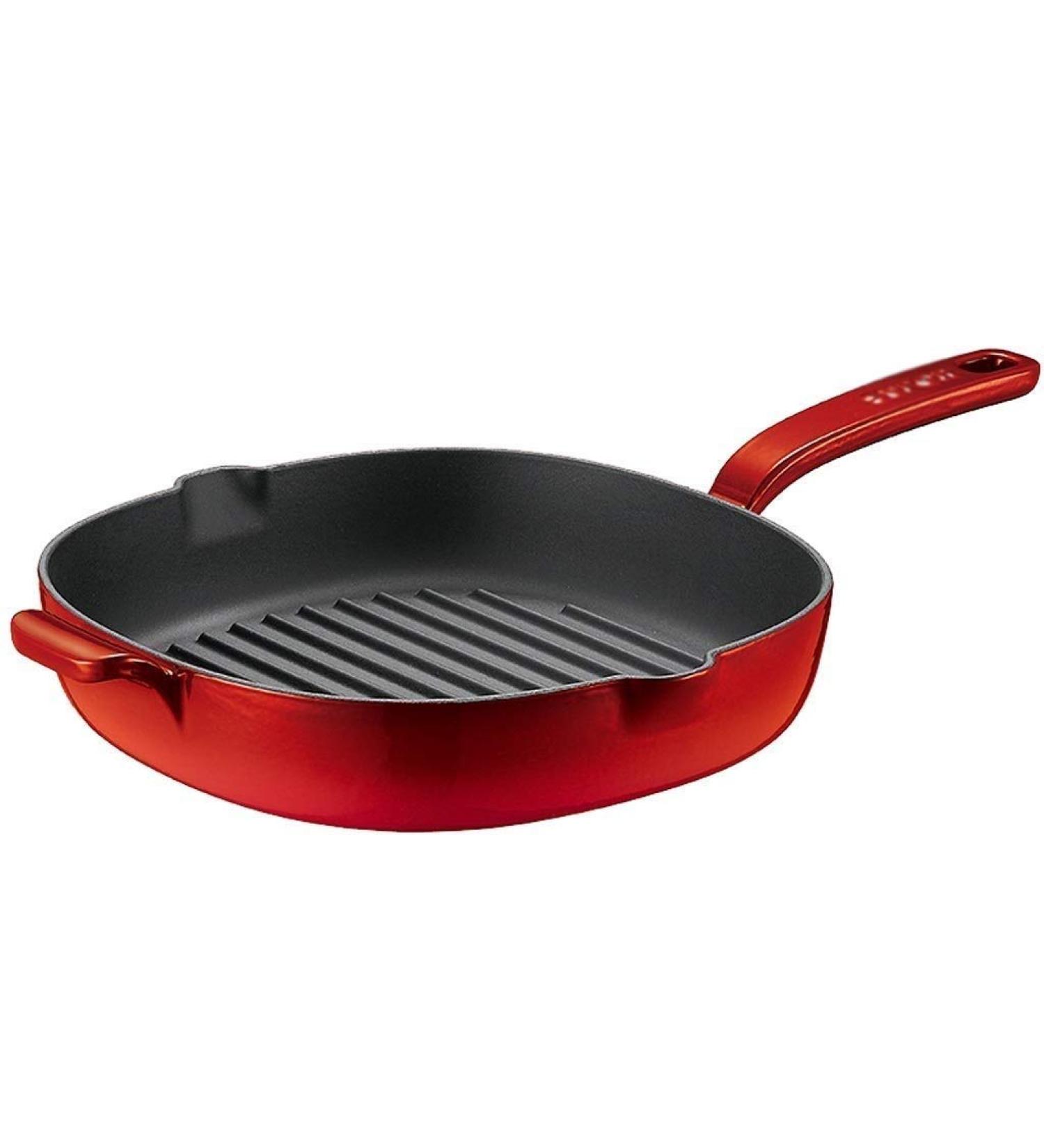 OGYCLVJV Frying Pan Saucepan Steak Cast Iron Pot Frying Pan Gas Stove Induction Cooker with Non-Stick Fried Steak Special Pot Nonstick Metal Utensil Saucepa Frying Pan - Buy Online on GoSupps.com