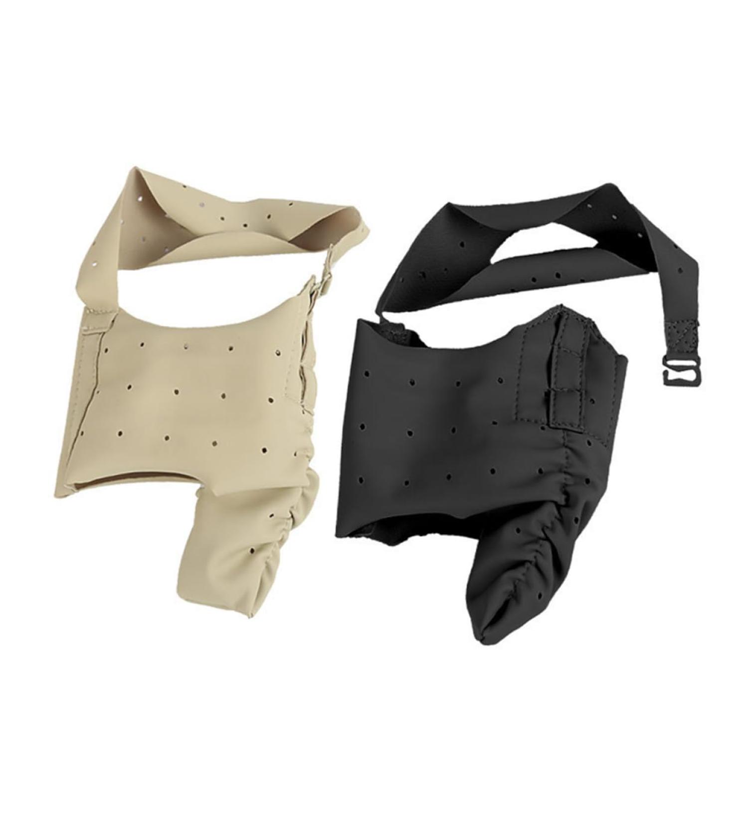 2pcs Healeved Leather Hallux Valgus Brace Set - Men and Women Toe Straightener Sleeves - Assorted Colors - 18.5X8.6X0.1CM - Buy Online on GoSupps.com