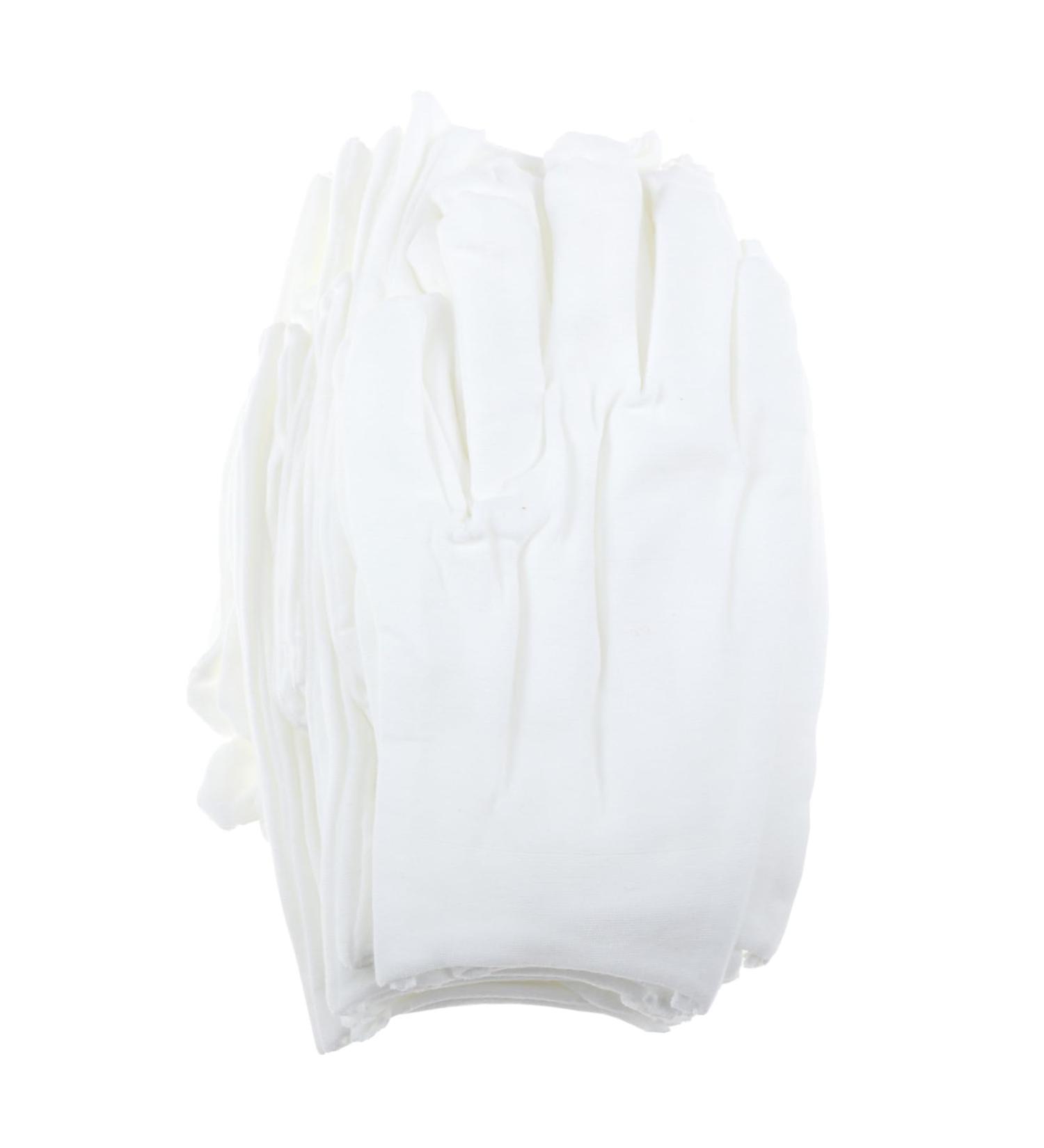 Uonlytech 12pairs Gloves Christmas Santa Costume Paraffin Wax Mittens Paraffin Wax Liners Santa Cosplay Costume Wax Bath Mittens Work Glove Washable Labor Protection Cotton White Cotton Yarn - Buy Online on GoSupps.com