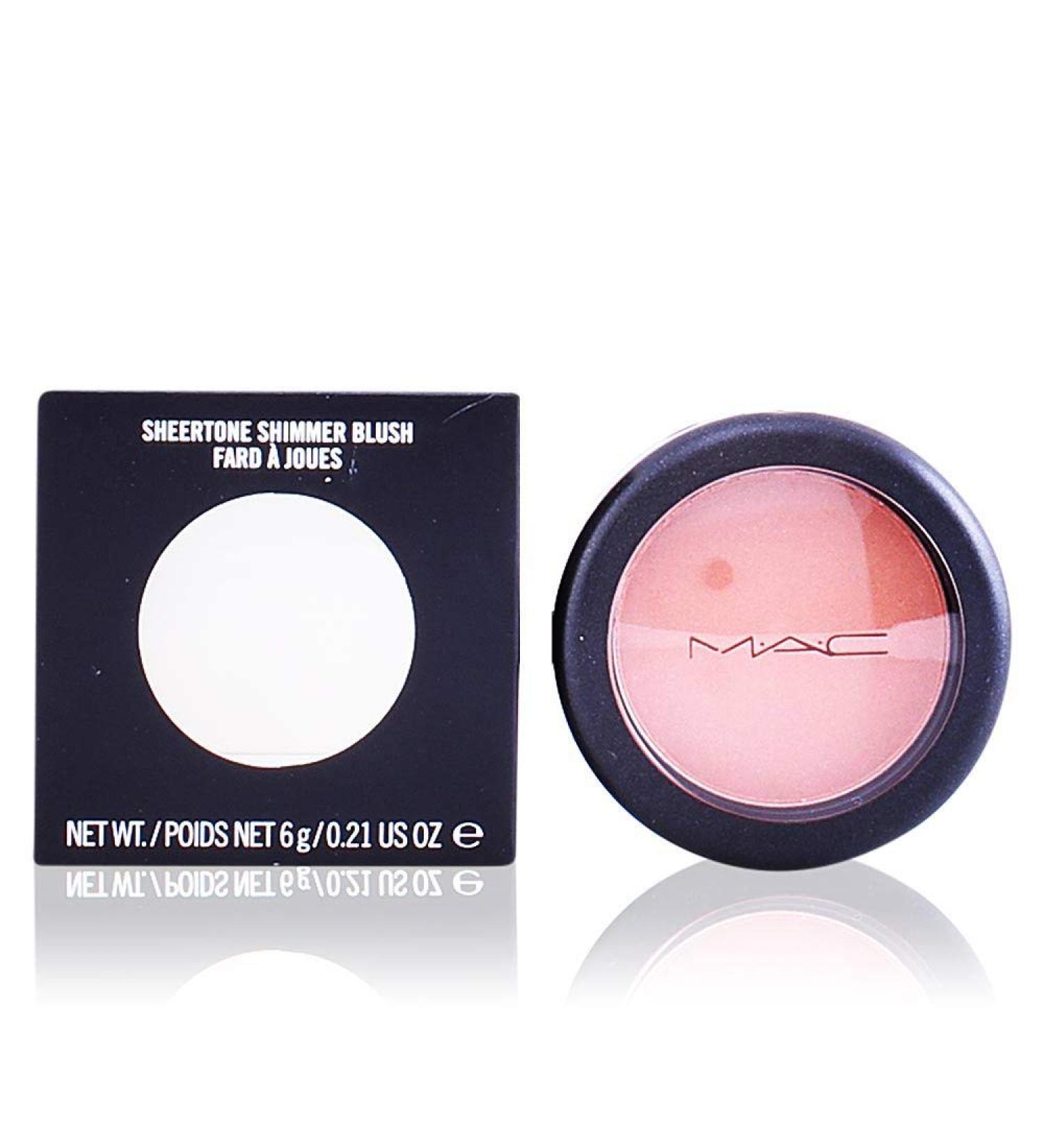 MAC Sheertone Shimmer Blush Sunbasque for Women  0.21 Ounce