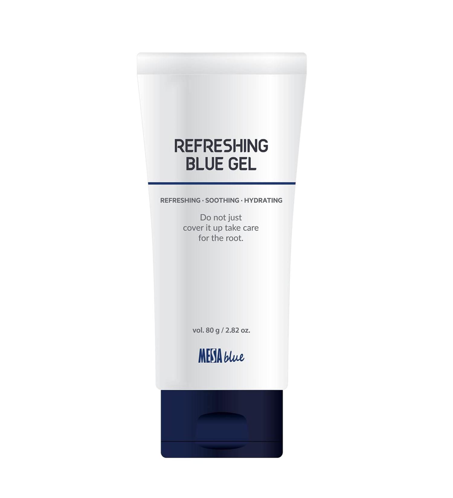 Refreshing Blue Gel 80g - Soothing & Hydrating Gel for All Skin Types | International Shipping Available - Buy Online on GoSupps.com