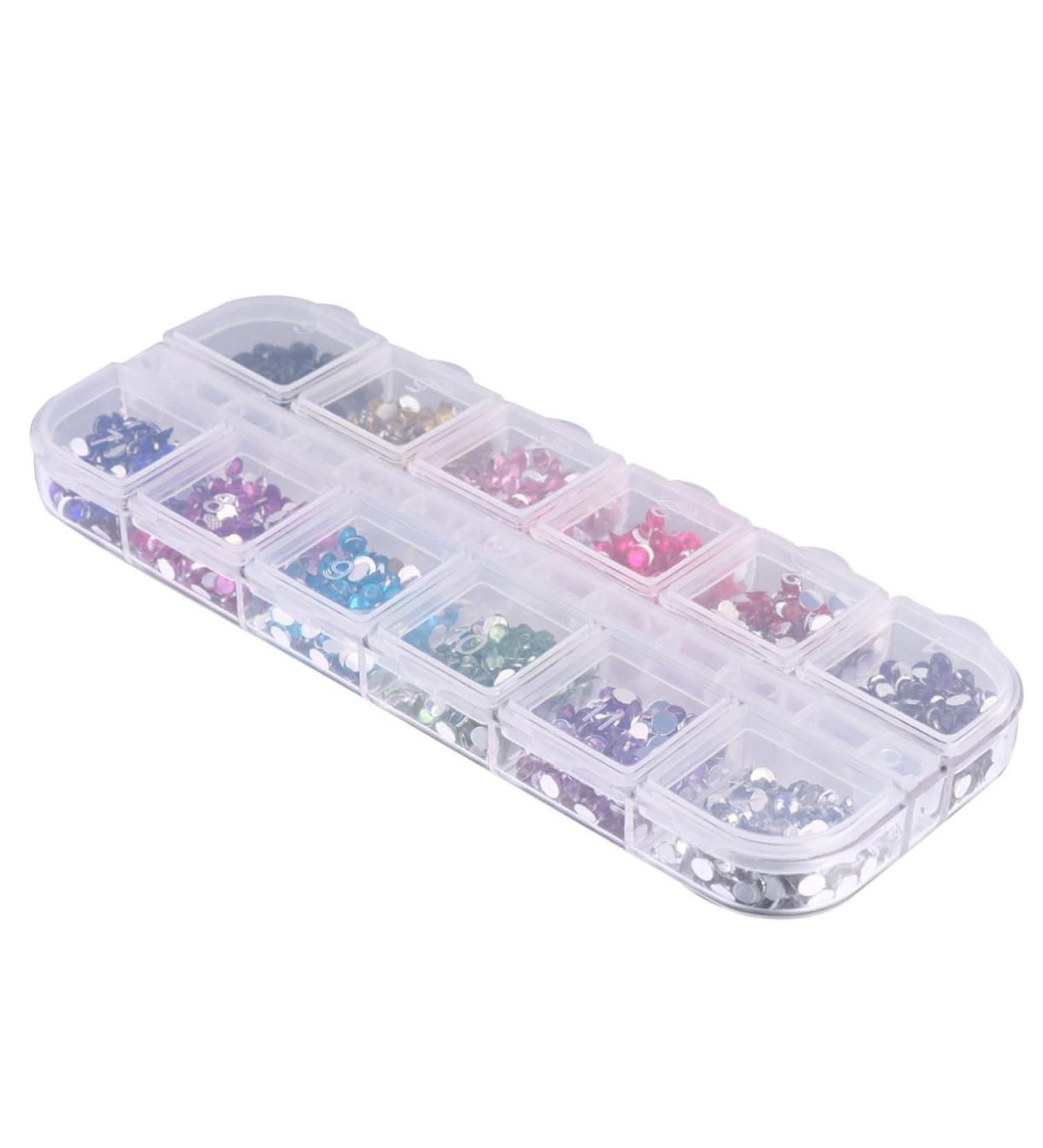 Healeved 1 Set Manicure Tools Nail Rhinestones Nail Decals for Nail Art Nail Decor DIY Glitter Nail Rhinestone Sequin Trim Nail Tools Nail Art Pen Nail Art Decoration Diamond Nail Pen - Buy Online on GoSupps.com