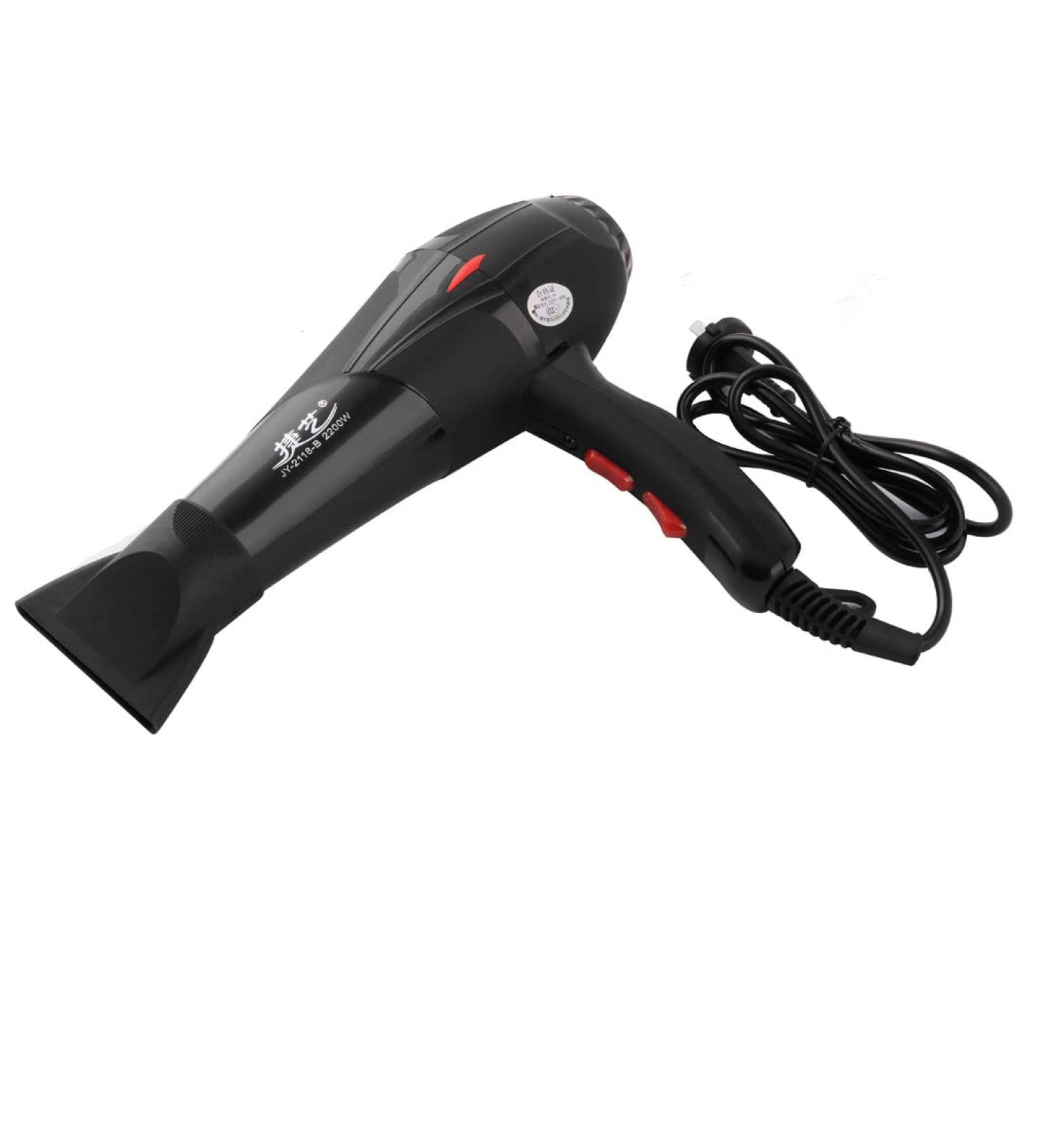 Ruilogod Household Hairstyle Beauty Tool Hair Blow Dryer Drier US Plug Red 220V Black - Buy Online on GoSupps.com