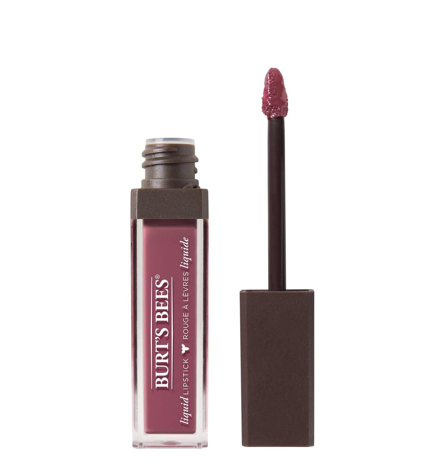 Burt's Bees Glossy Liquid Lipstick in Blush Brook - 100% Natural | 1 Tube - Buy Online on GoSupps.com