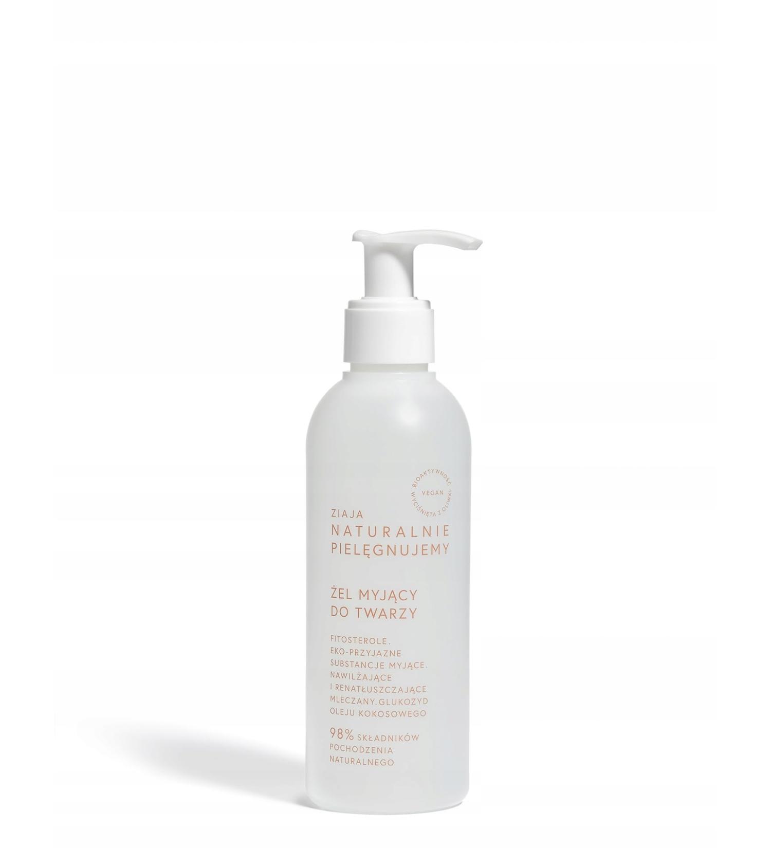 ZIAJA ZIAJA NATURALLY CARE FACE WASH GEL 200ML 200 ML - Buy Online on GoSupps.com