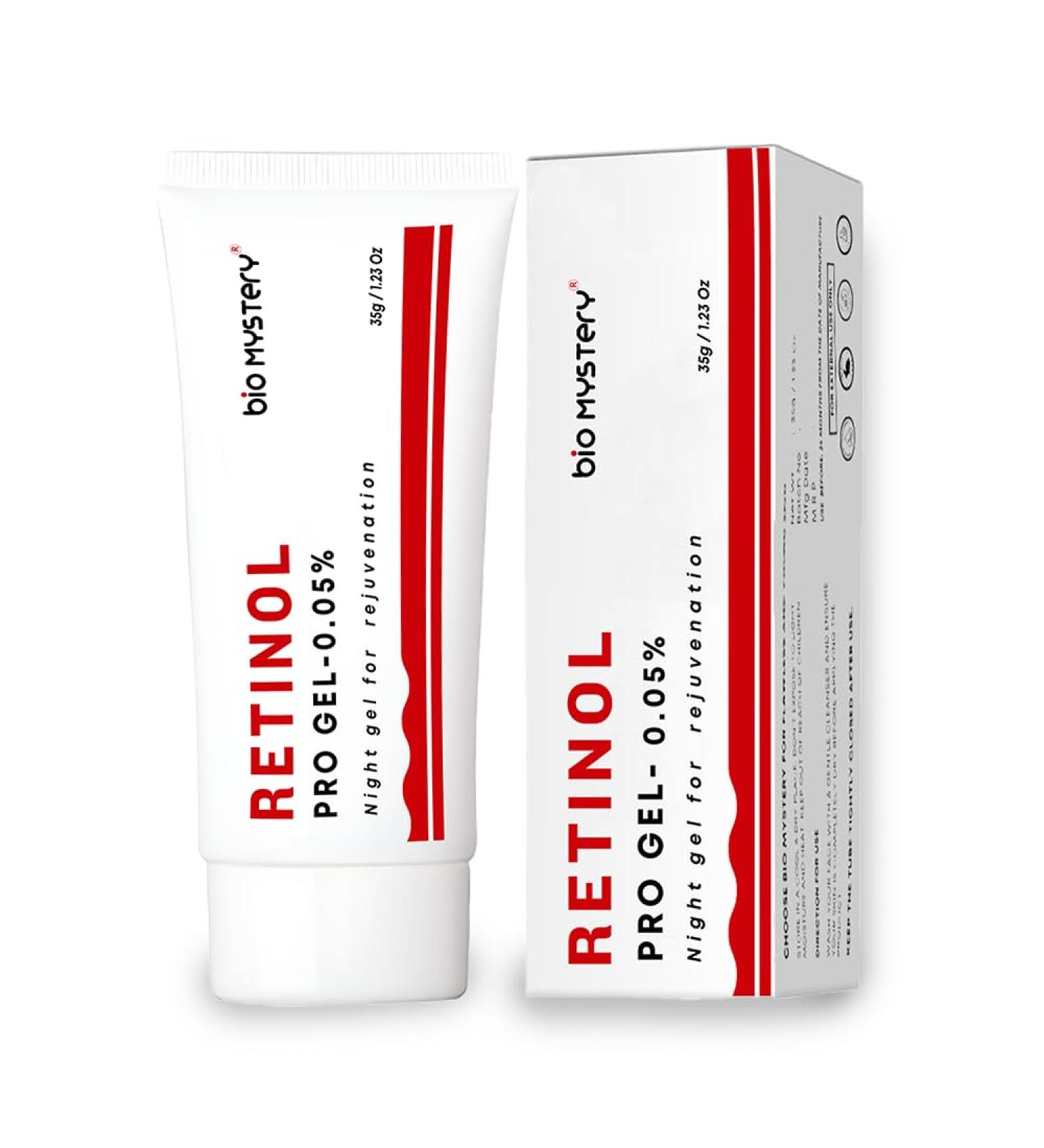 Retinol Pro Gel 0.05 (35 Gram / 1.23 Oz) Retinol Pro Gel-0.05 - Buy Online on GoSupps.com