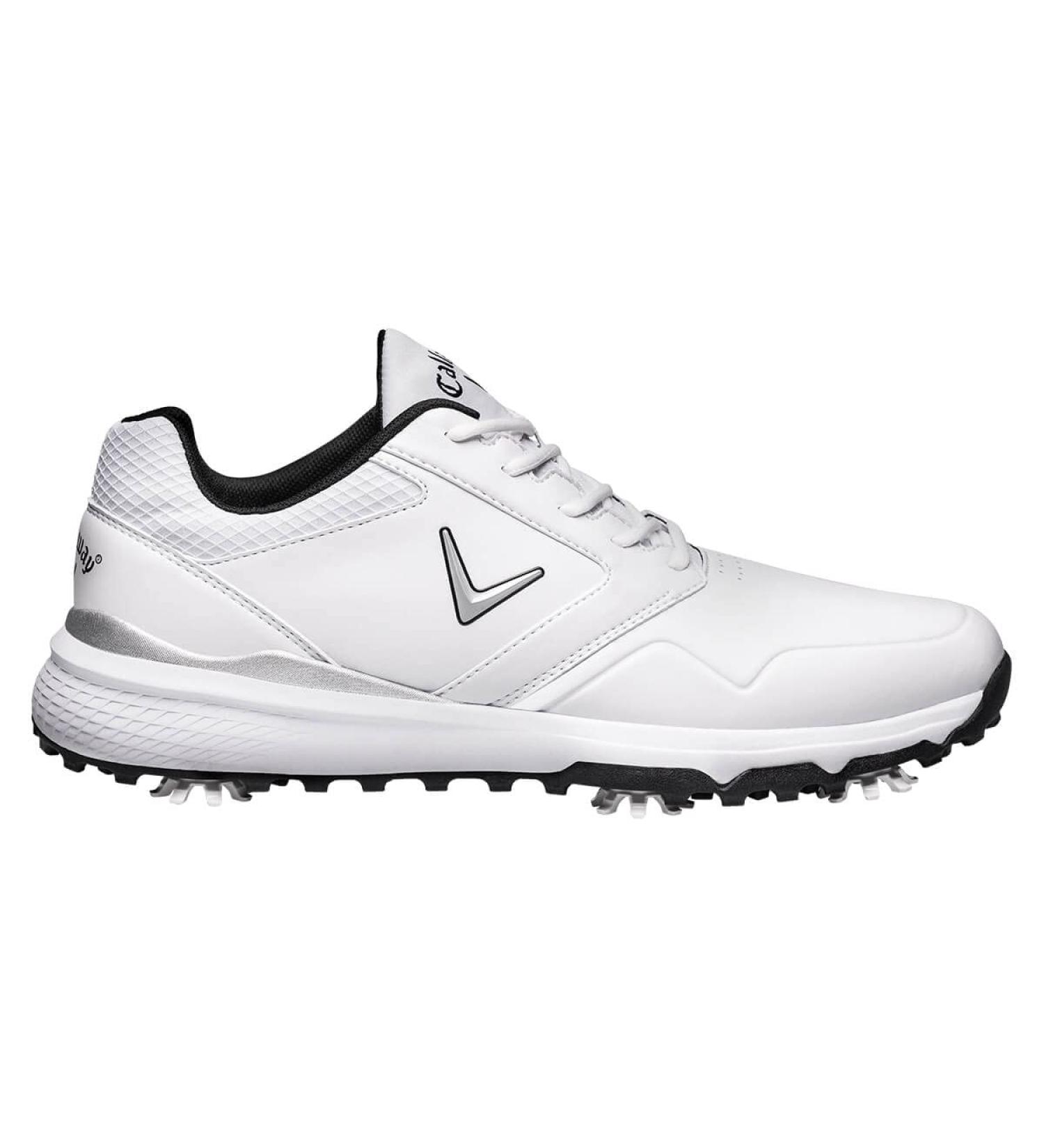 Callaway Golf Men's Chev LS Golf Shoe - 44 EU White/Grey | Best International Shipping - Buy Online on GoSupps.com
