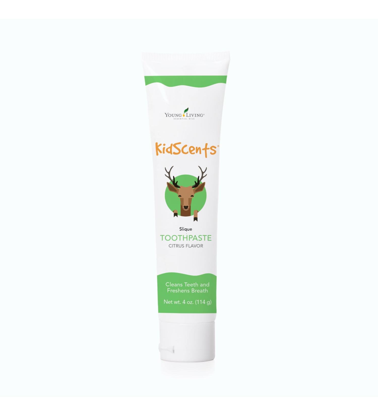 Buy Young Living KidScents Toothpaste 4oz - Citrus Flavor | SLS-Free & Kid-Friendly Dental Care | Gentle Teeth Cleaning for Healthy Gums & Fresh Breath - Buy Online on GoSupps.com