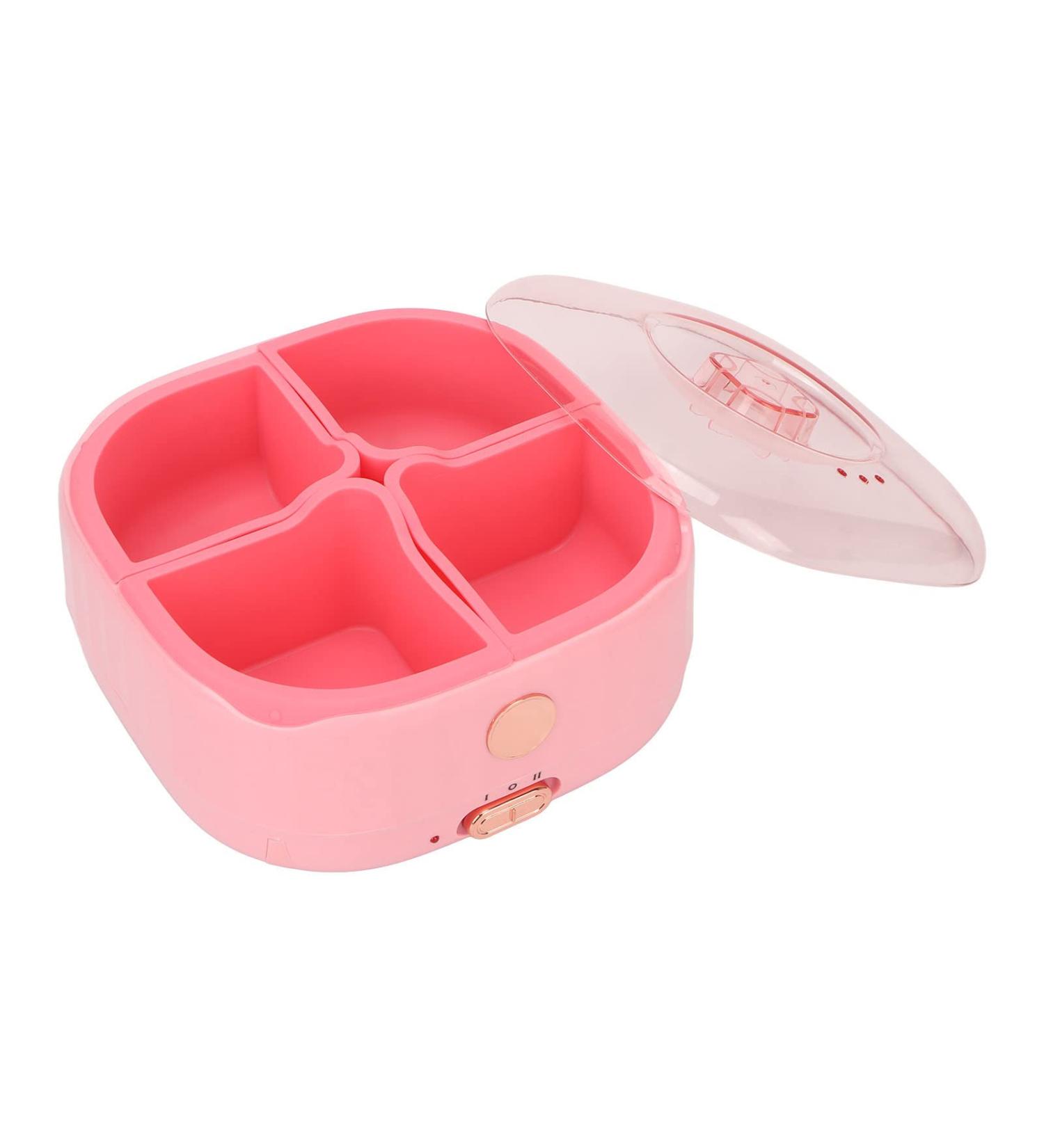 Premium 200W Electric Wax Warmer - 4 Grids Temperature Control Portable Hair Removal & Paraffin Wax Heater - Buy Online on GoSupps.com