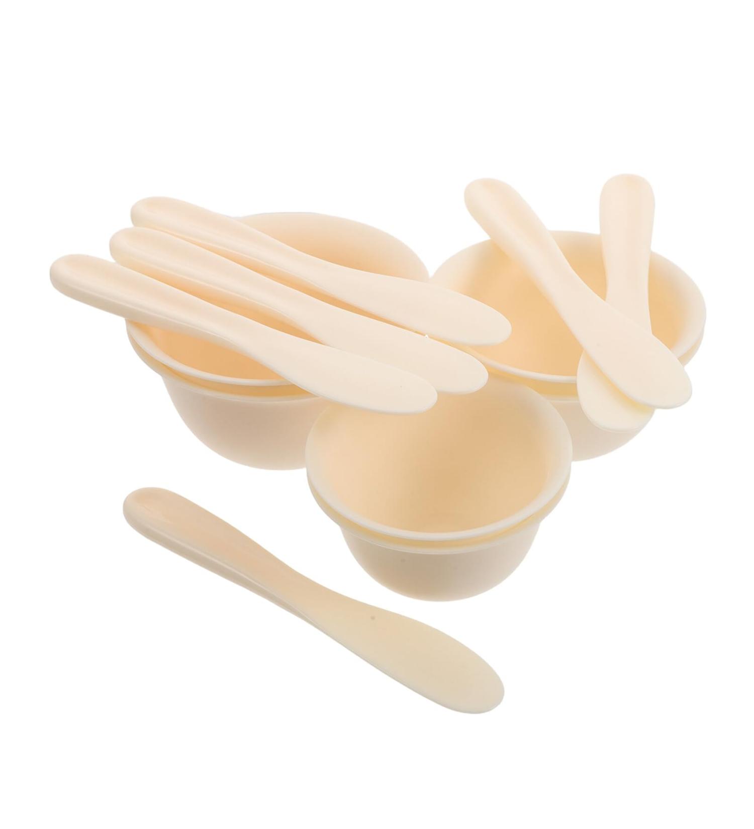 Set D outils pour Masque Facial 12 Pi ces Comprenant Bols M langeurs en Plastique X2 Spatules et Planches Masque X6 pour Soins Visage DIY et Beaut Domicile - Buy Online on GoSupps.com