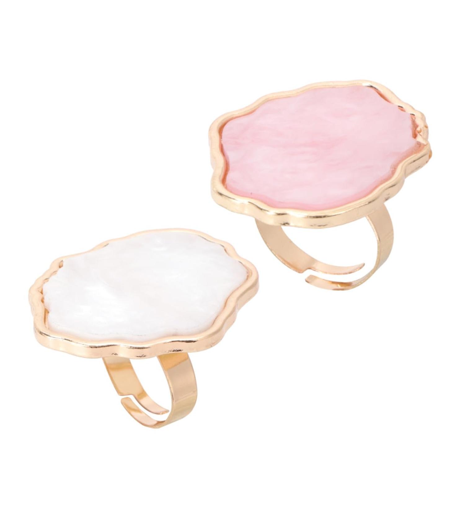 2 pi ces Palette de M lange pour Vernis Ongles Bague R sine Marbr e Portable Outil Manucure Professionnel et Maison - Buy Online on GoSupps.com