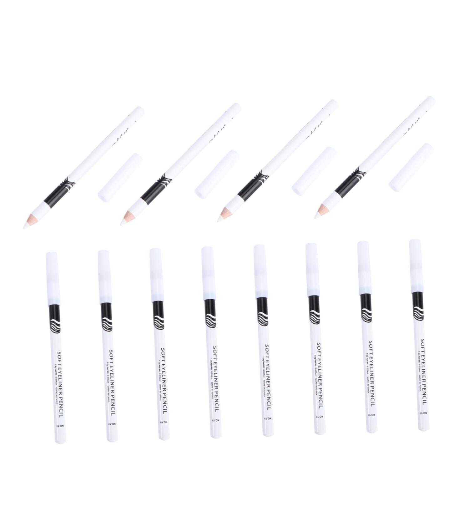 TOVINANNA 12pcs Eyeliner Pencil Eyeliner Brush Silkworm Pen Makeup Pen Eyeshadow Pencil Makeup Eyeliner Applicator Makeup Highlighter - Buy Online on GoSupps.com