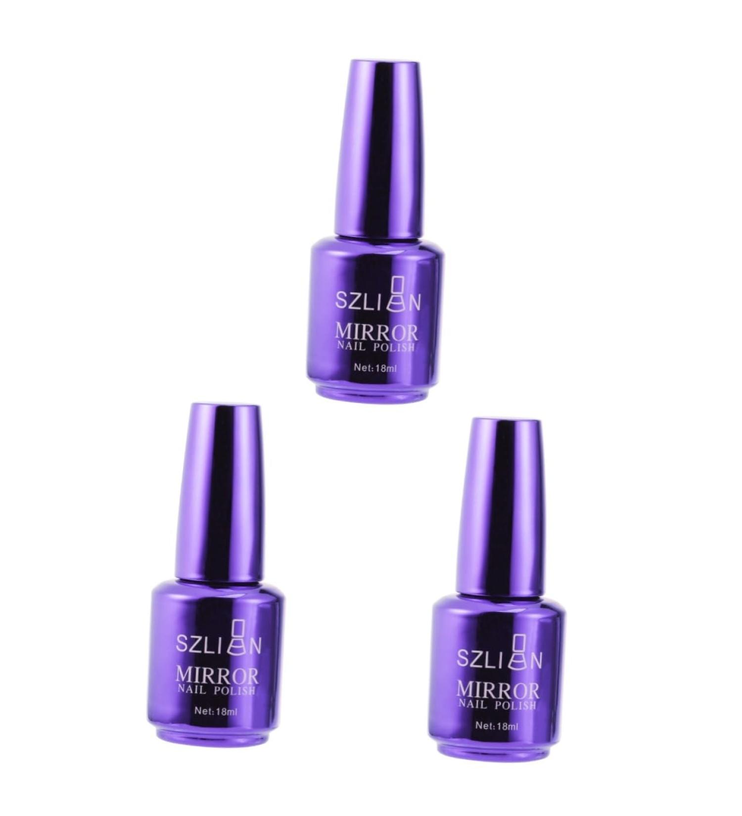 FRCOLOR Metallic Nail Polish Colors Metallic Color Varnish Metallic Mirror Effect Full Size Manicure Lacquer luminous Varnish Manicure Tool Manicure Art kits ladies Unpeelable Miss - Buy Online on GoSupps.com