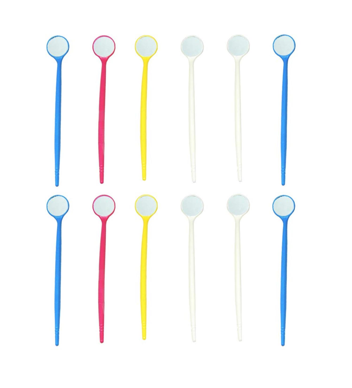 Disposable Dental Mirror with Long Handle - 40pcs Mouth Mirror for Home & Hospital Oral Inspection Tools | International Shipping - Buy Online on GoSupps.com