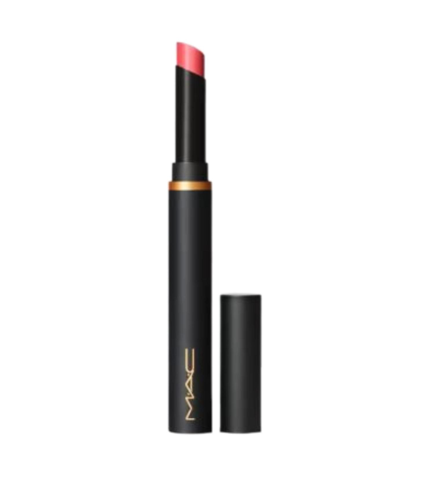 MAC Powder Kiss Velvet Blur Slim Stick Lipstick - 898 Sheer Outrage (Grapefruit Pink)