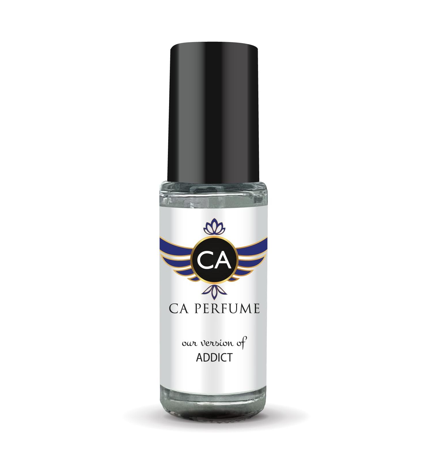 CA Perfume Impression of Addict For Women Replica Fragrance Body Oil Dupes Alcohol-Free Essential Aromatherapy Sample Travel Size Concentrated Long Lasting Attar Roll-On 0.14 Fl Oz/4ml-X1 - Buy Online on GoSupps.com
