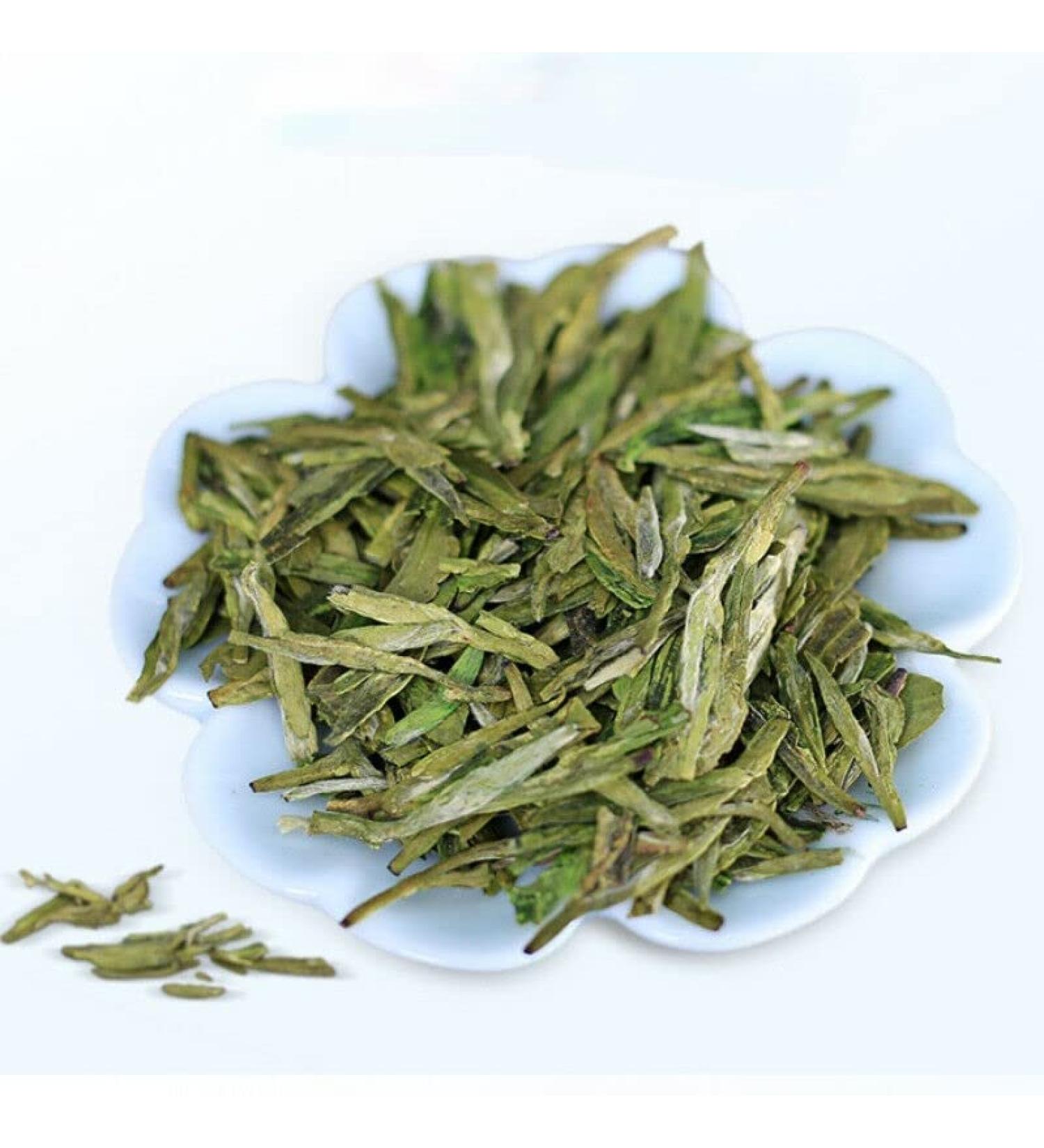 th chinois naturel Th vert en vrac Longjing 250 g - Buy Online on GoSupps.com